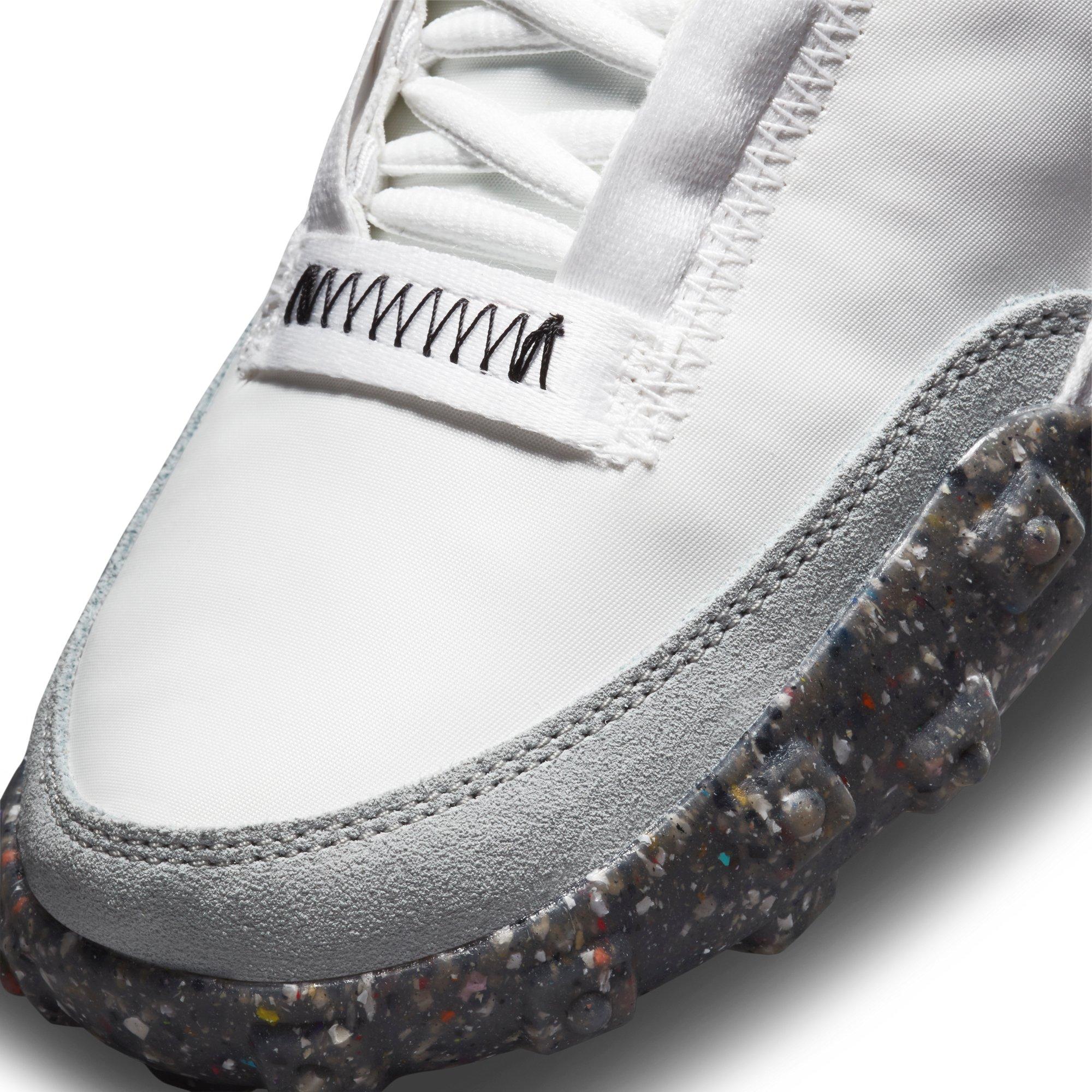 Nike Waffle Racer Crater "White/Black/Grey" Women's Shoe - WHITE Thumbnail View 7