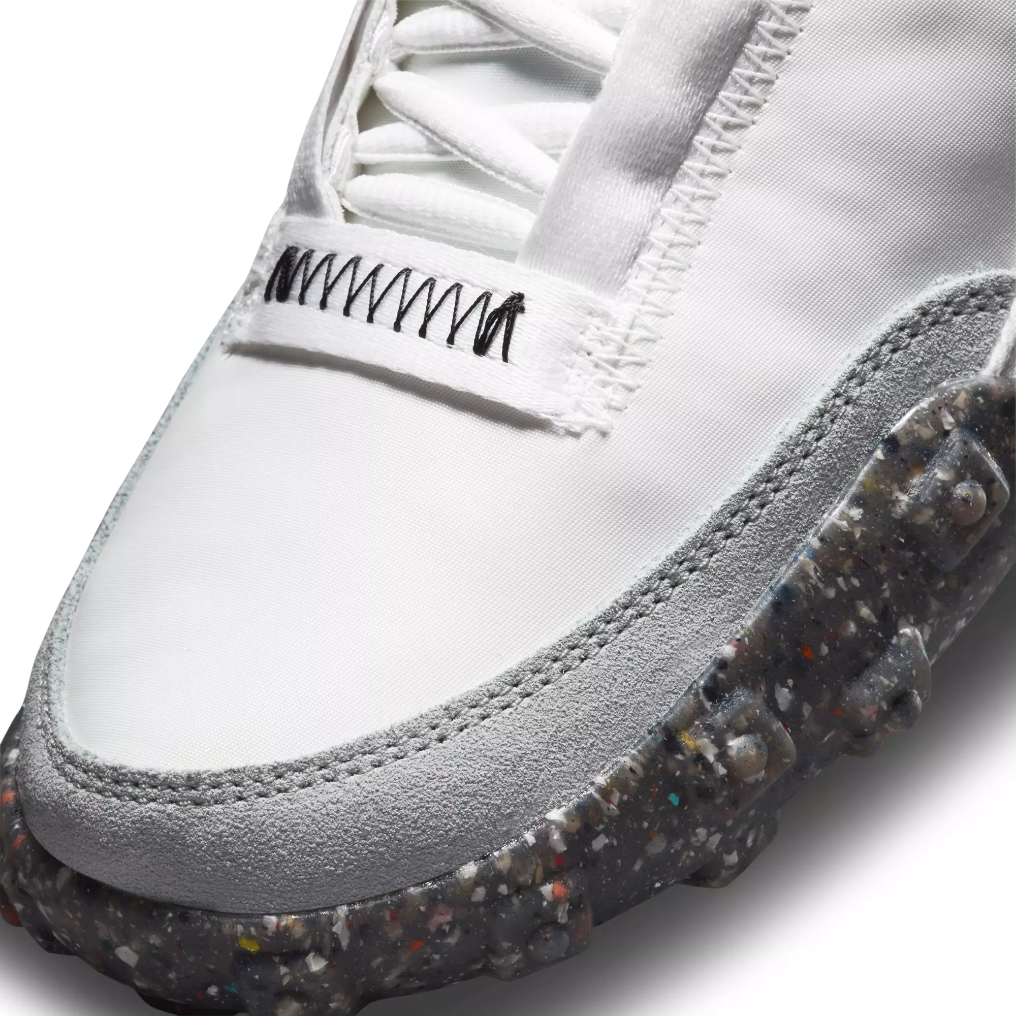 Nike Waffle Racer Crater "White/Black/Grey" Women's Shoe - WHITE