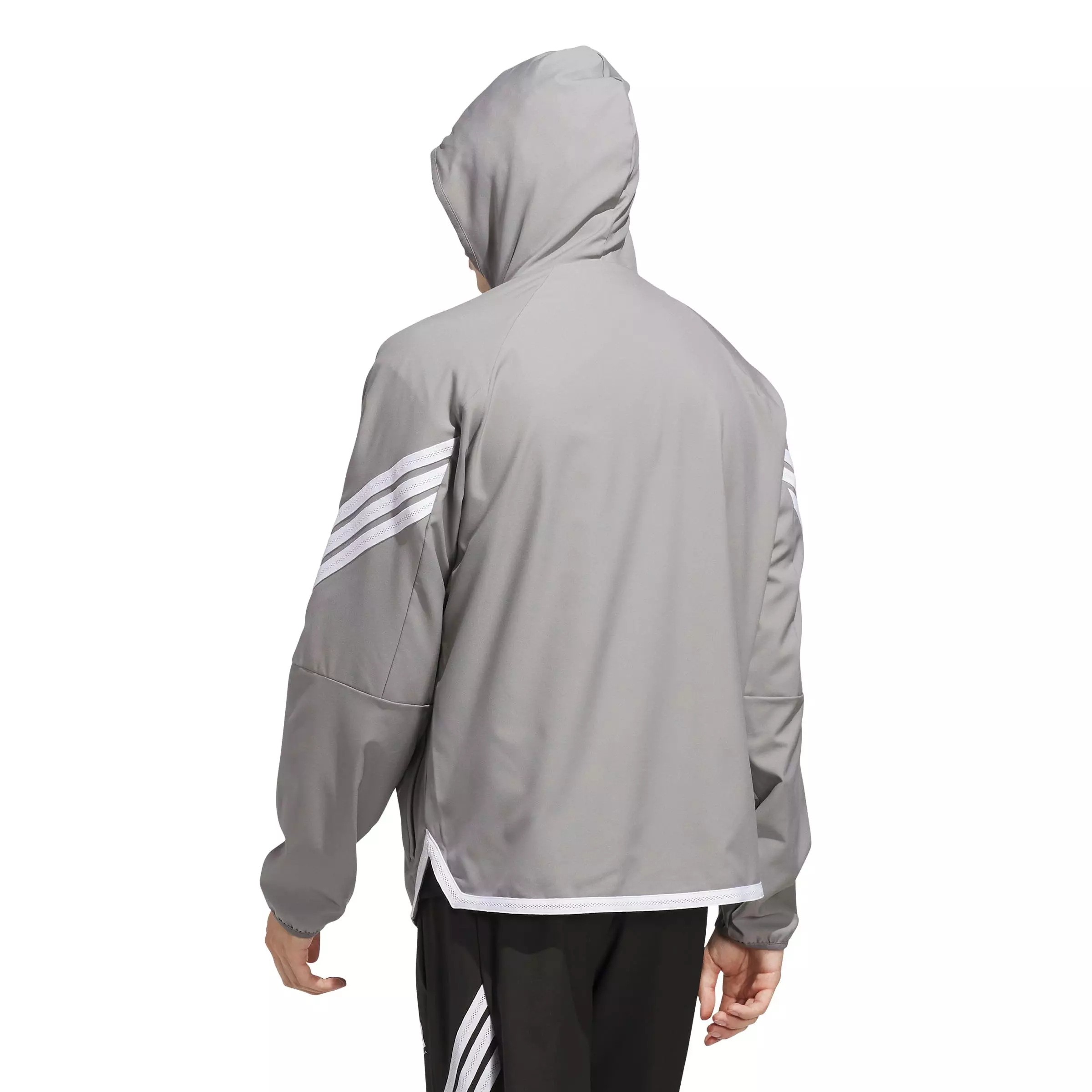 adidas Men's Crazy Lite Basketball Jacket - Grey - GREY