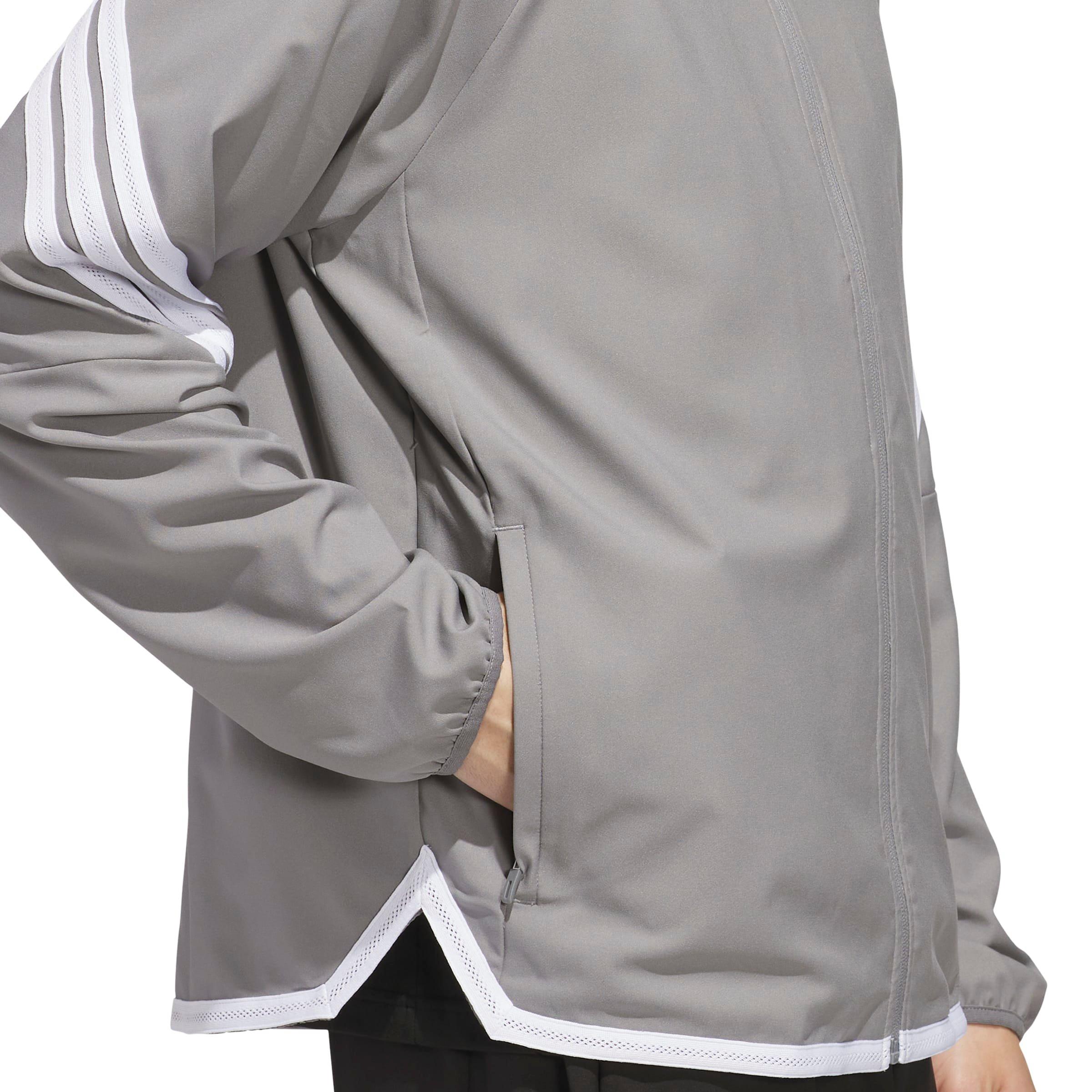 adidas Men's Crazy Lite Basketball Jacket - Grey - GREY Thumbnail View 4