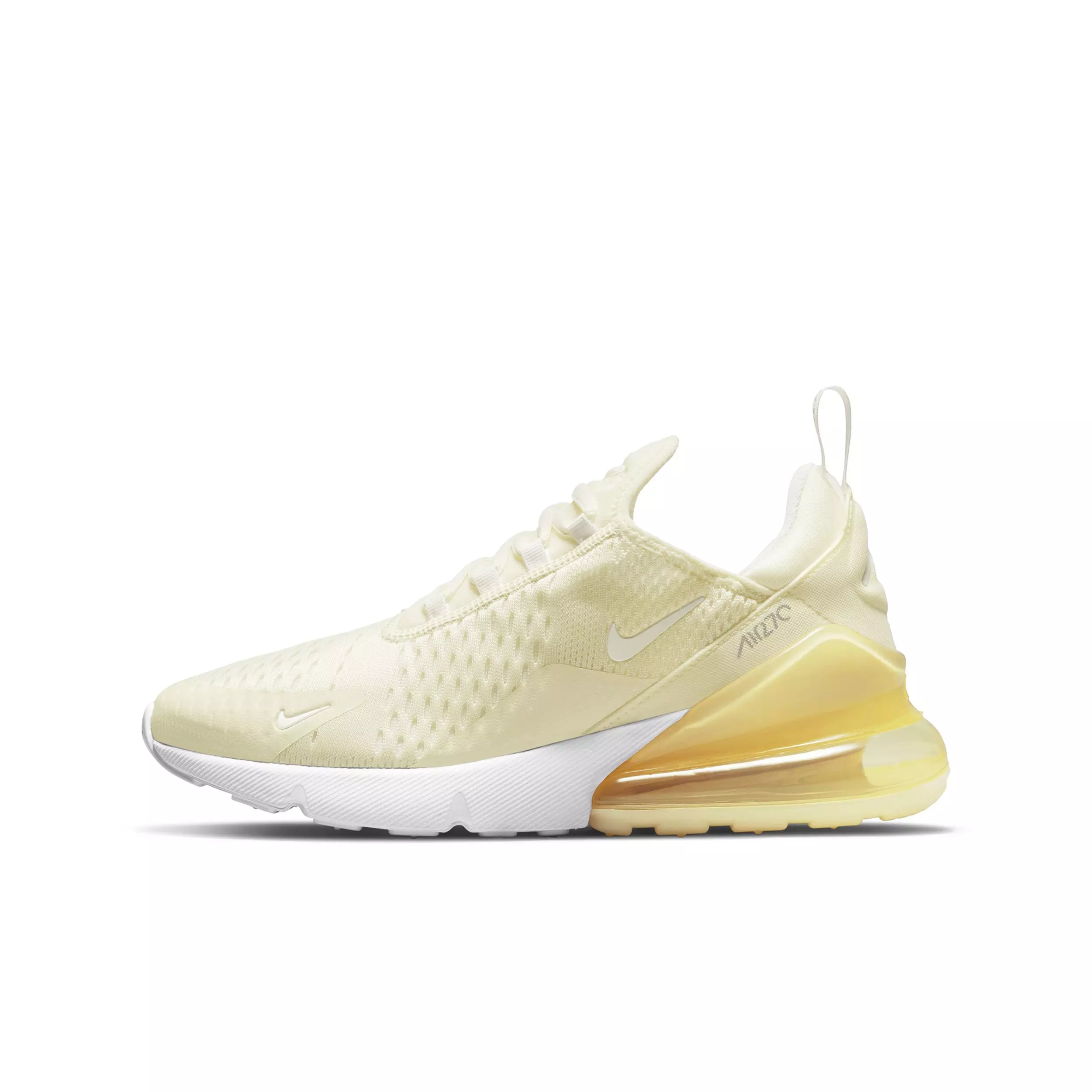Nike Air Max 270 "Gold/White" Women's Shoe - WHITE