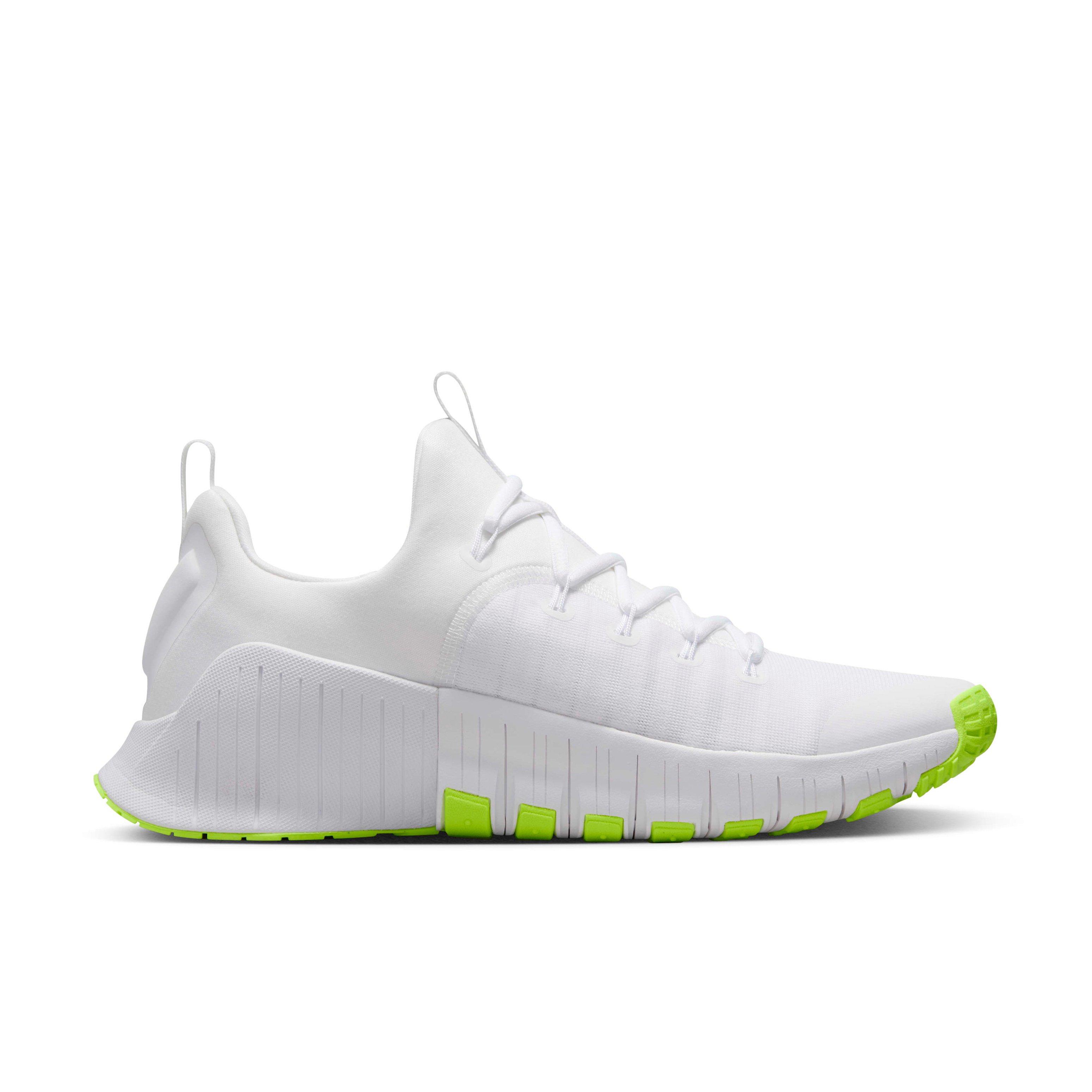 Nike Free Metcon 6 "White/White/Volt" Men's Training Shoe - WHITE/WHITE/VOLT Thumbnail View 1