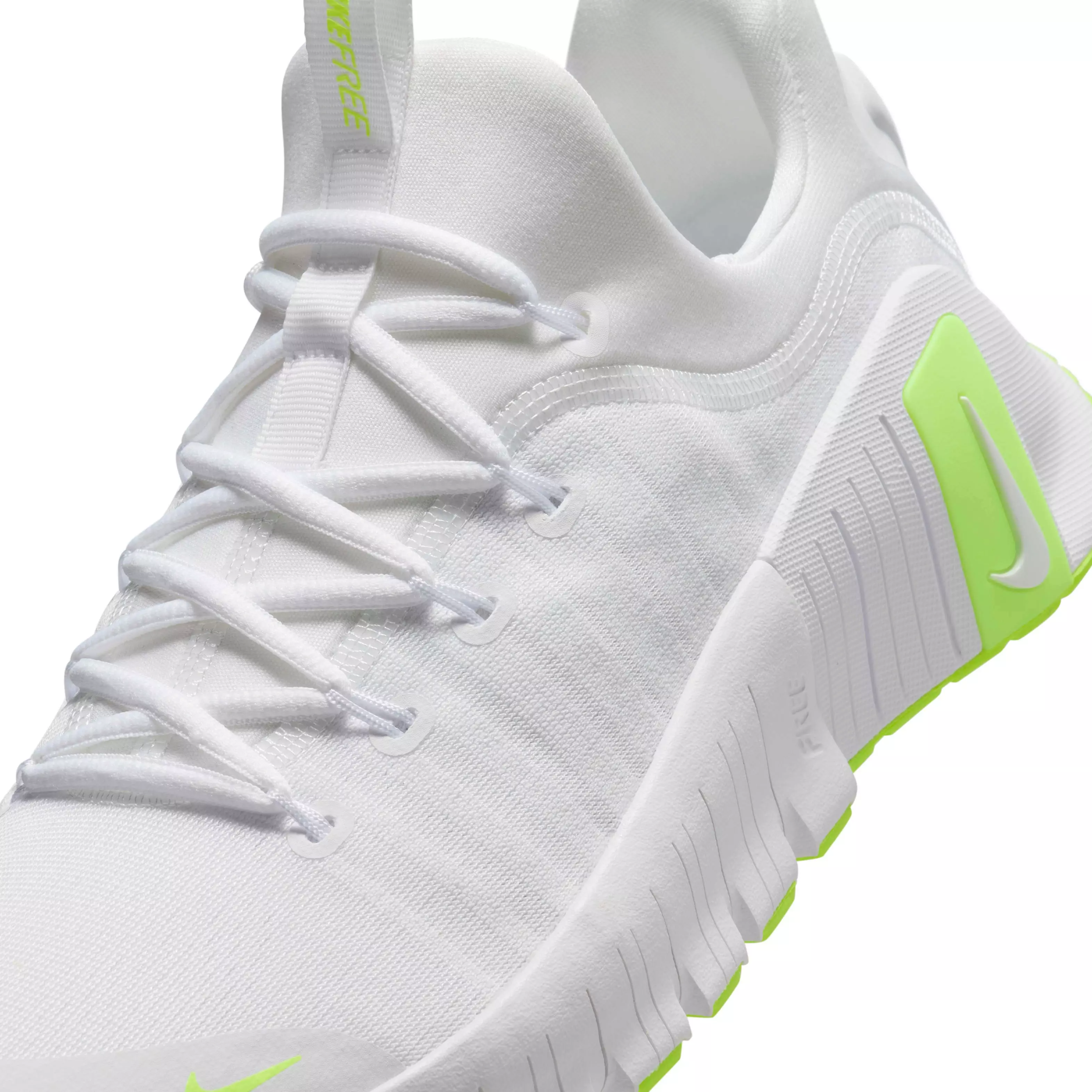 Nike Free Metcon 6 "White/White/Volt" Men's Training Shoe - WHITE/WHITE/VOLT
