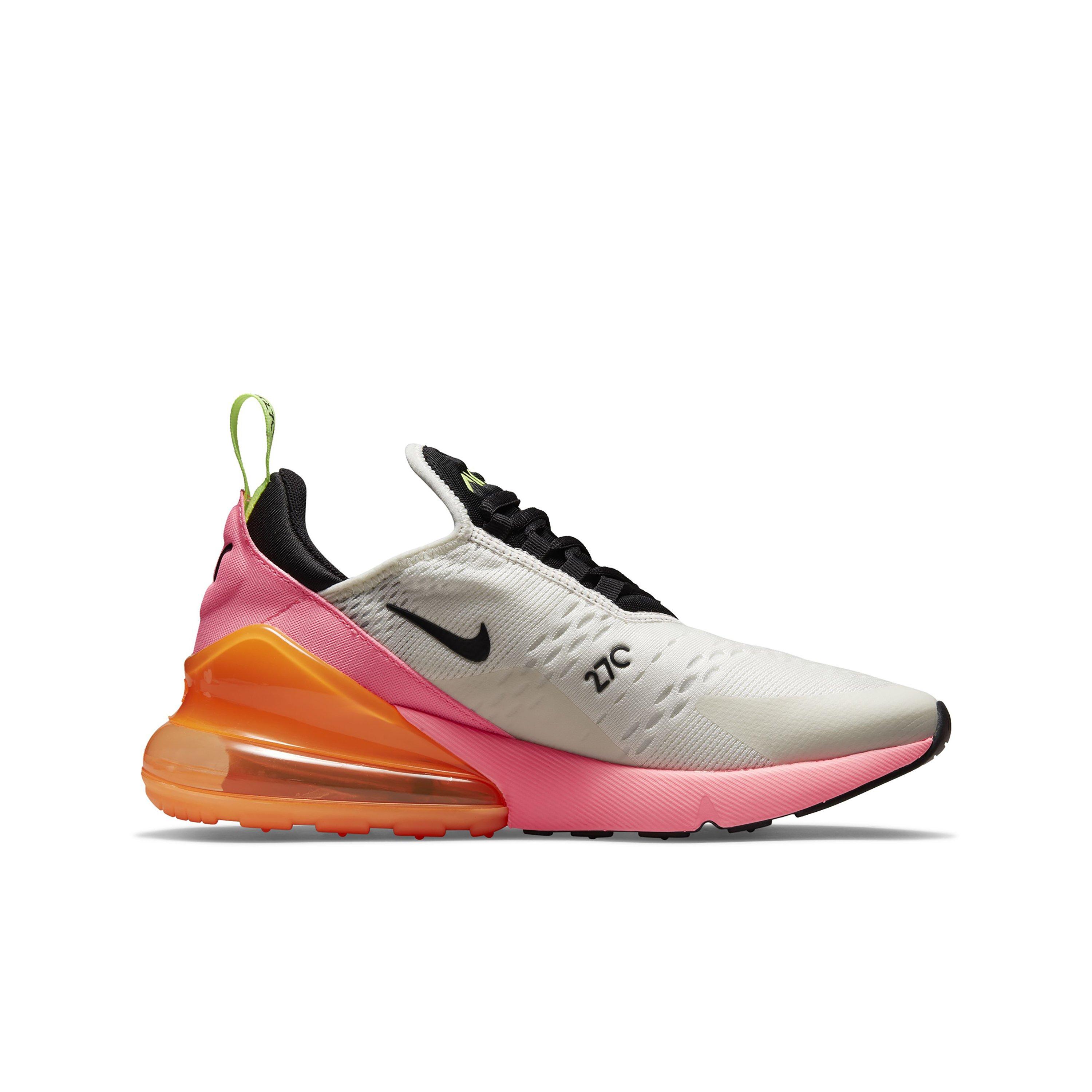 Nike Air Max 270 "White/Pink/Orange" Women's Shoe - WHITE Thumbnail View 1