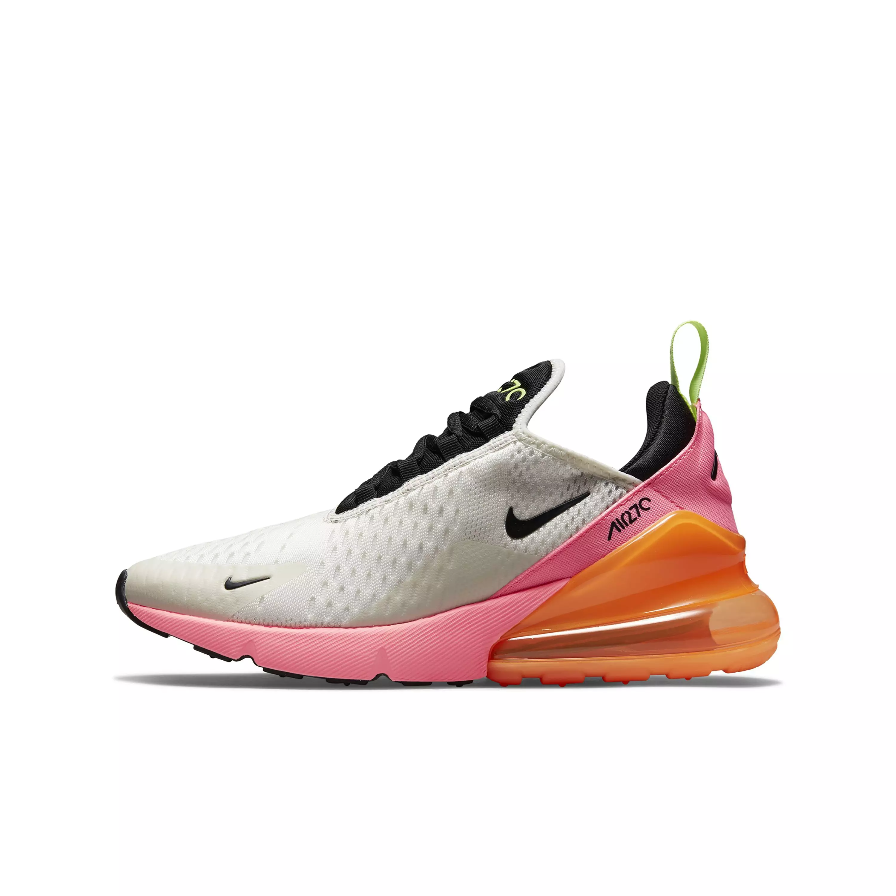 Nike Air Max 270 "White/Pink/Orange" Women's Shoe - WHITE