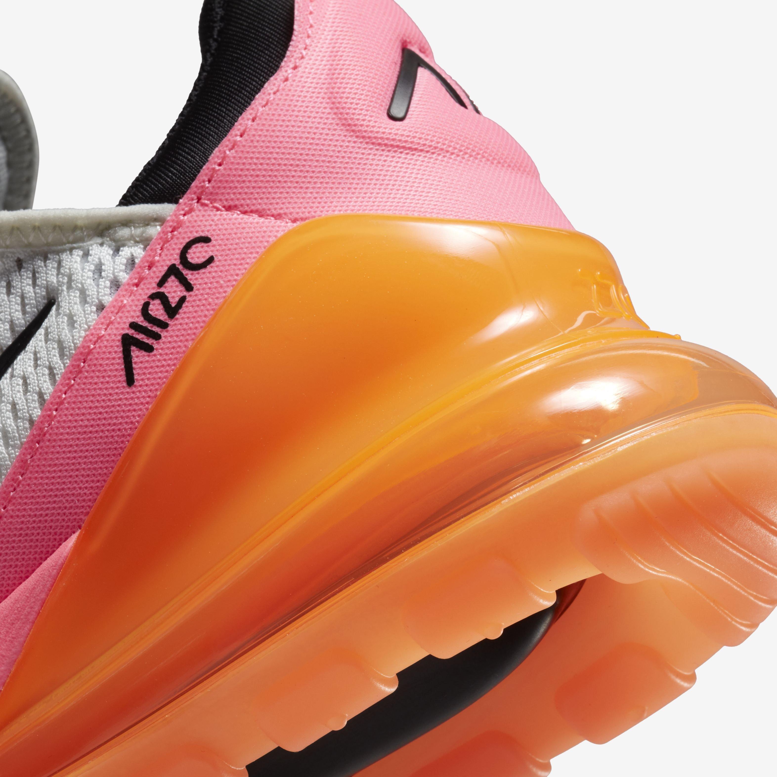 Nike air max 270 womens cheap pink and orange