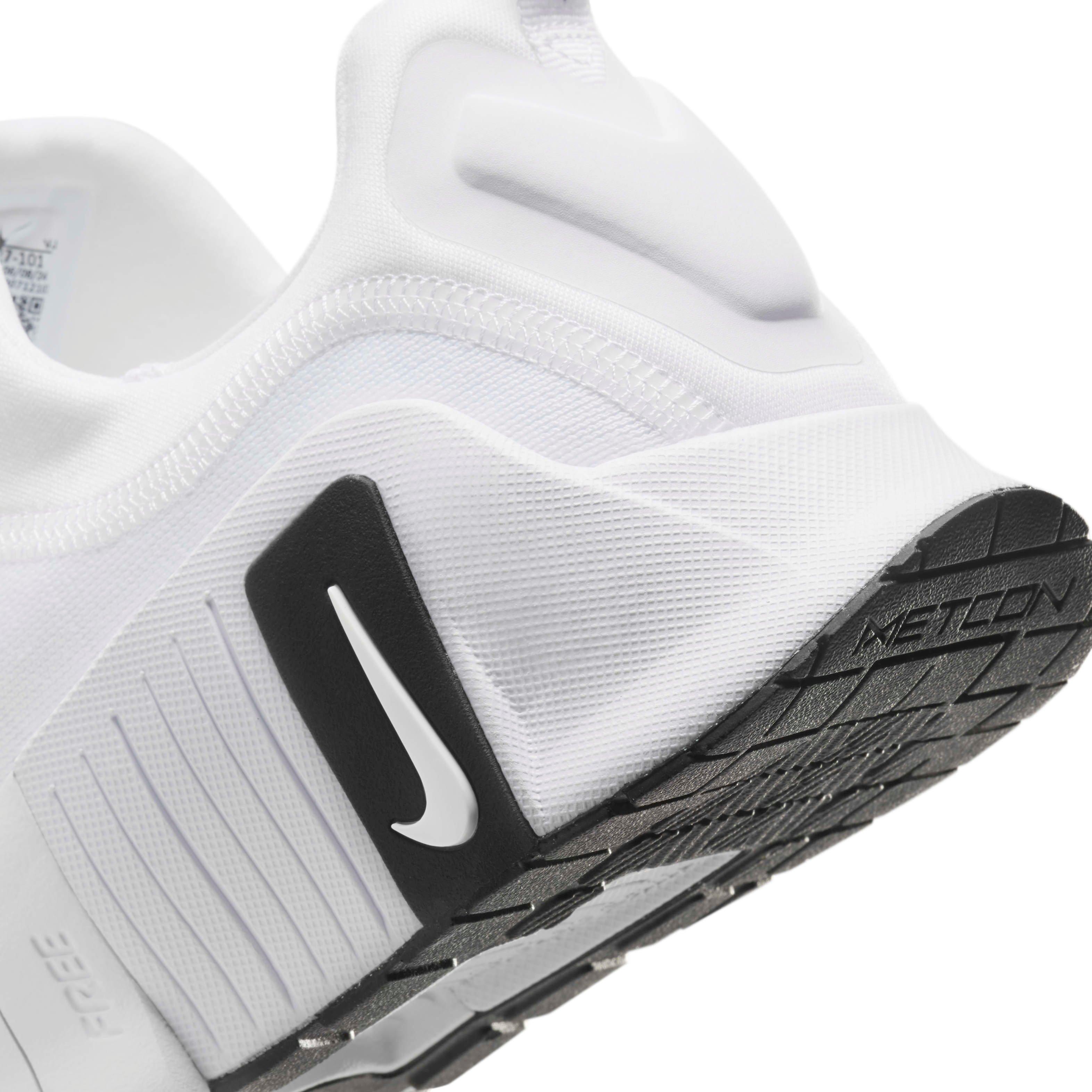Nike Free Metcon 6 "White/White/Black" Men's Training Shoe - WHITE/WHITE/BLACK Thumbnail View 8