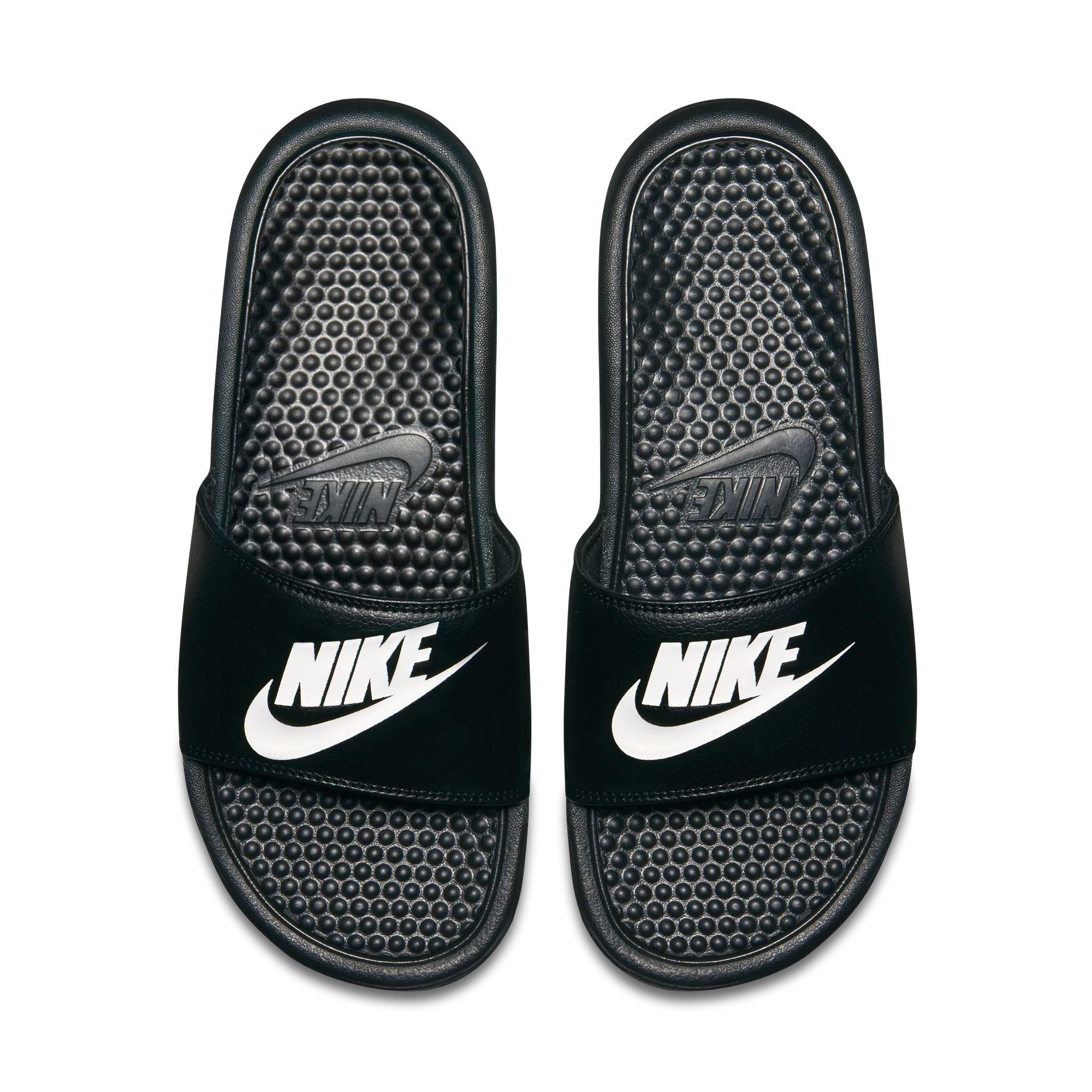 Nike slides mens hibbett sports on sale