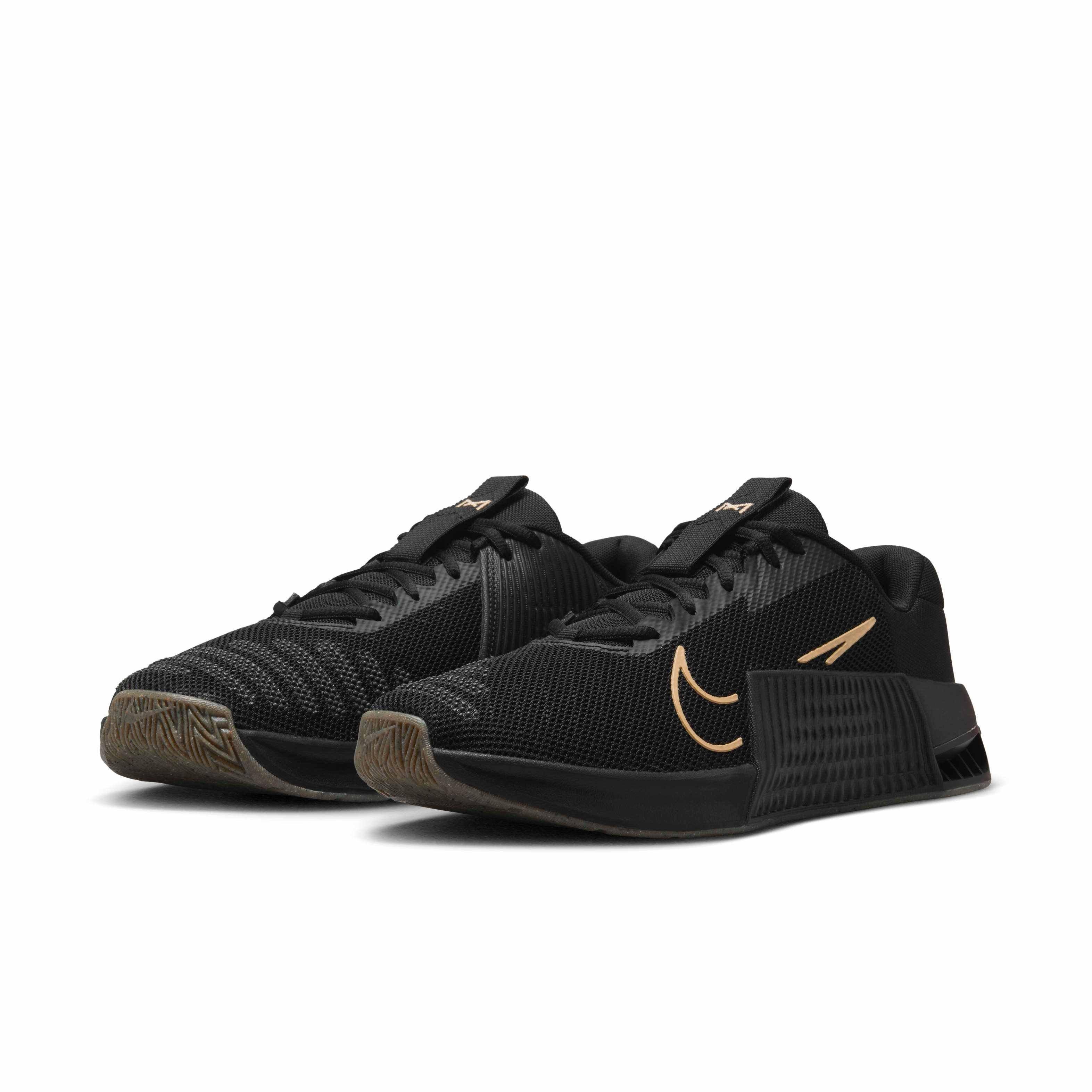 Nike Metcon 9 "Black/Gum Light Brown/Anthracite/Sesame" Men's Training Shoe - BLACK/LT BROWN/ANTHRACITE/SESAME Thumbnail View 3