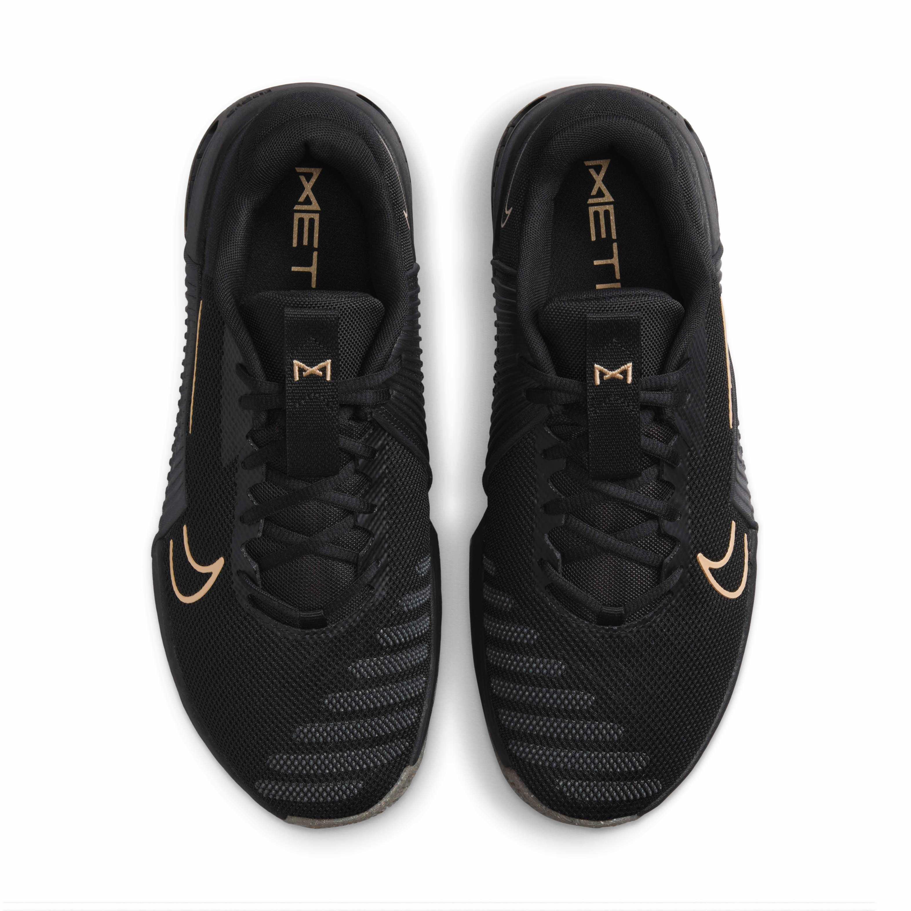 Nike Metcon 9 "Black/Gum Light Brown/Anthracite/Sesame" Men's Training Shoe - BLACK/LT BROWN/ANTHRACITE/SESAME Thumbnail View 4