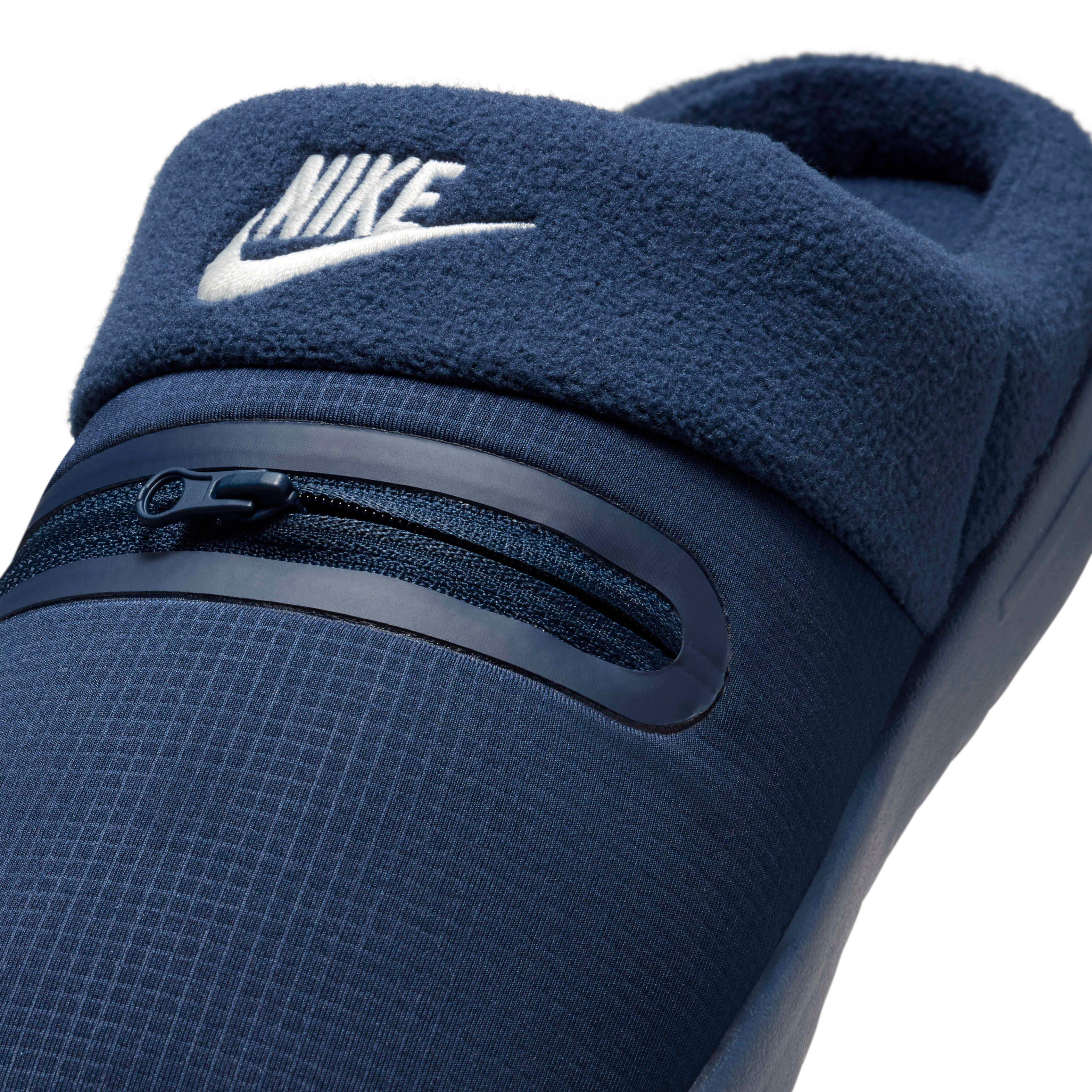  SLIPPER NAVY SUEDE-US11（29.0） Womens Sheepskin Suede Moccasins - NonSlip Sole | #430-100
