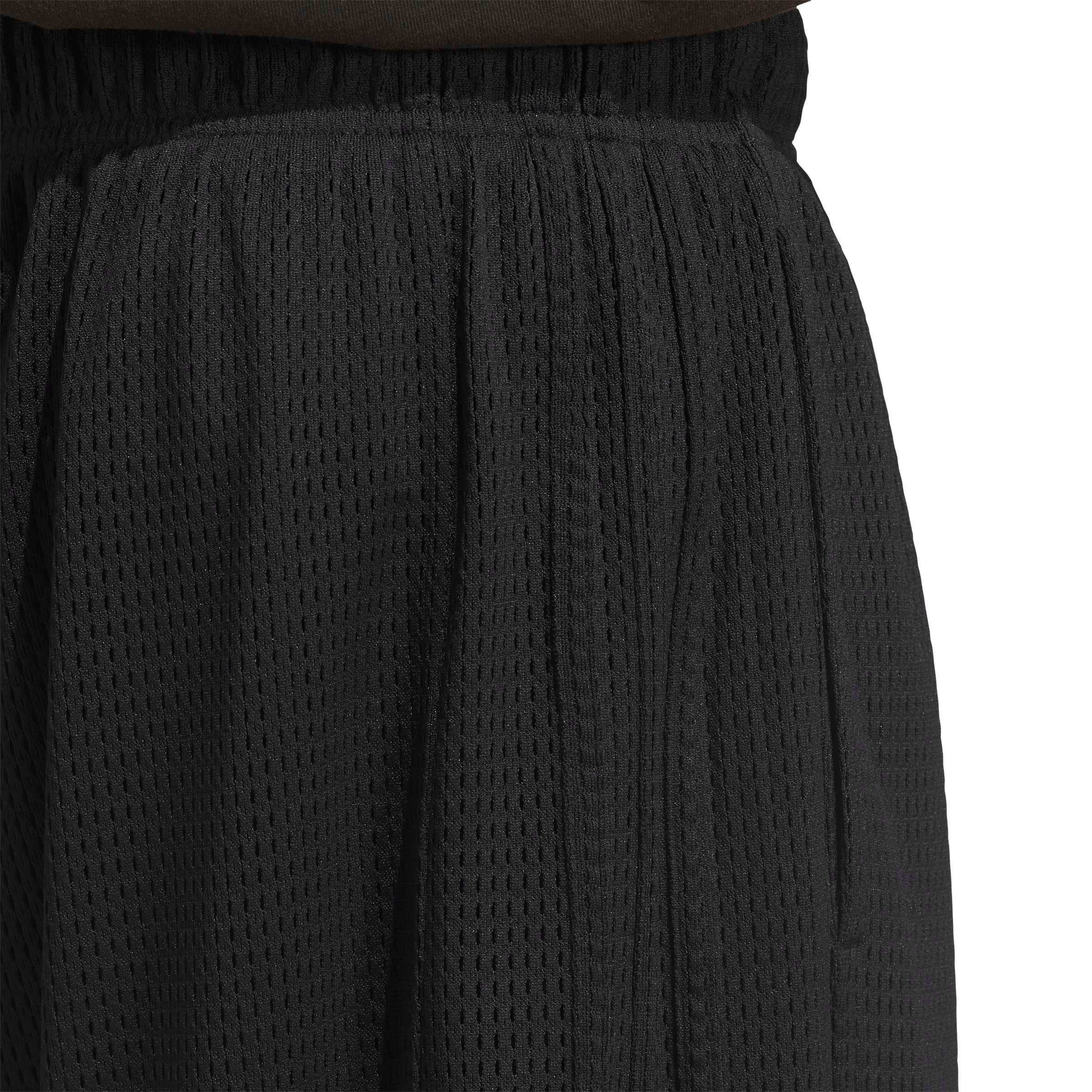 adidas Men's Basketball Mesh Shorts - Black - BLACK Thumbnail View 4