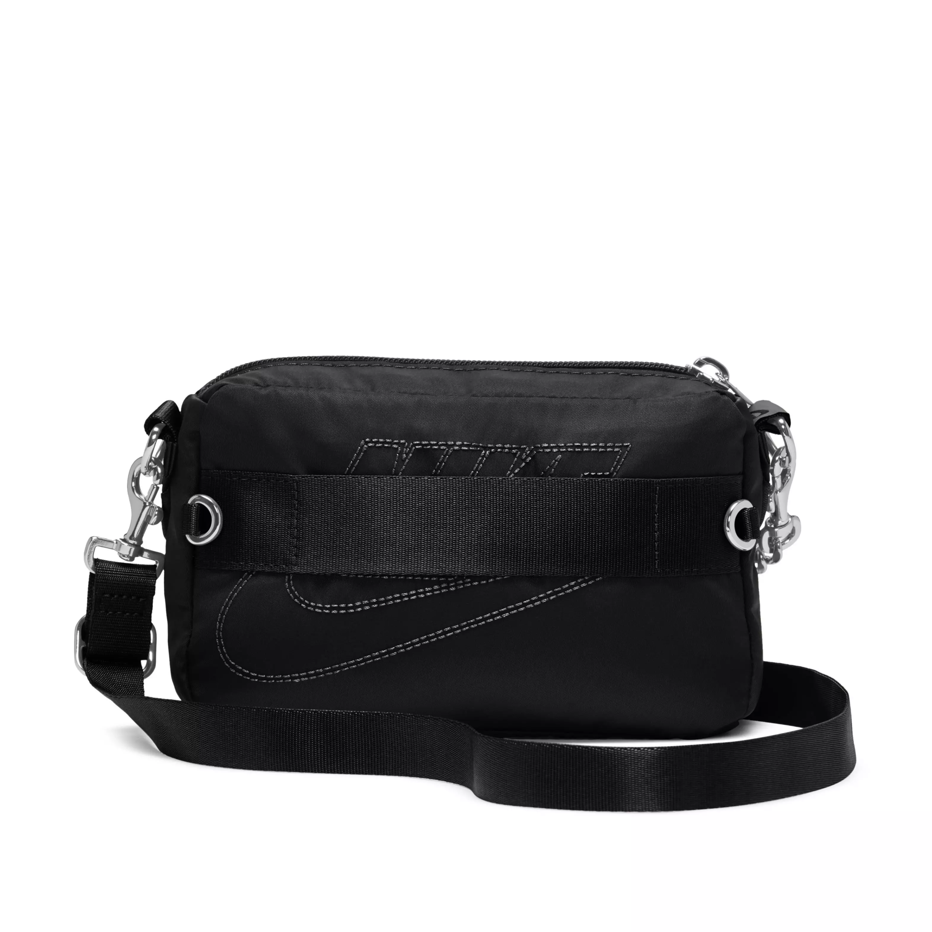 Nike Women's Sportswear Futura Luxe Crossbody Bag - Black - BLACK