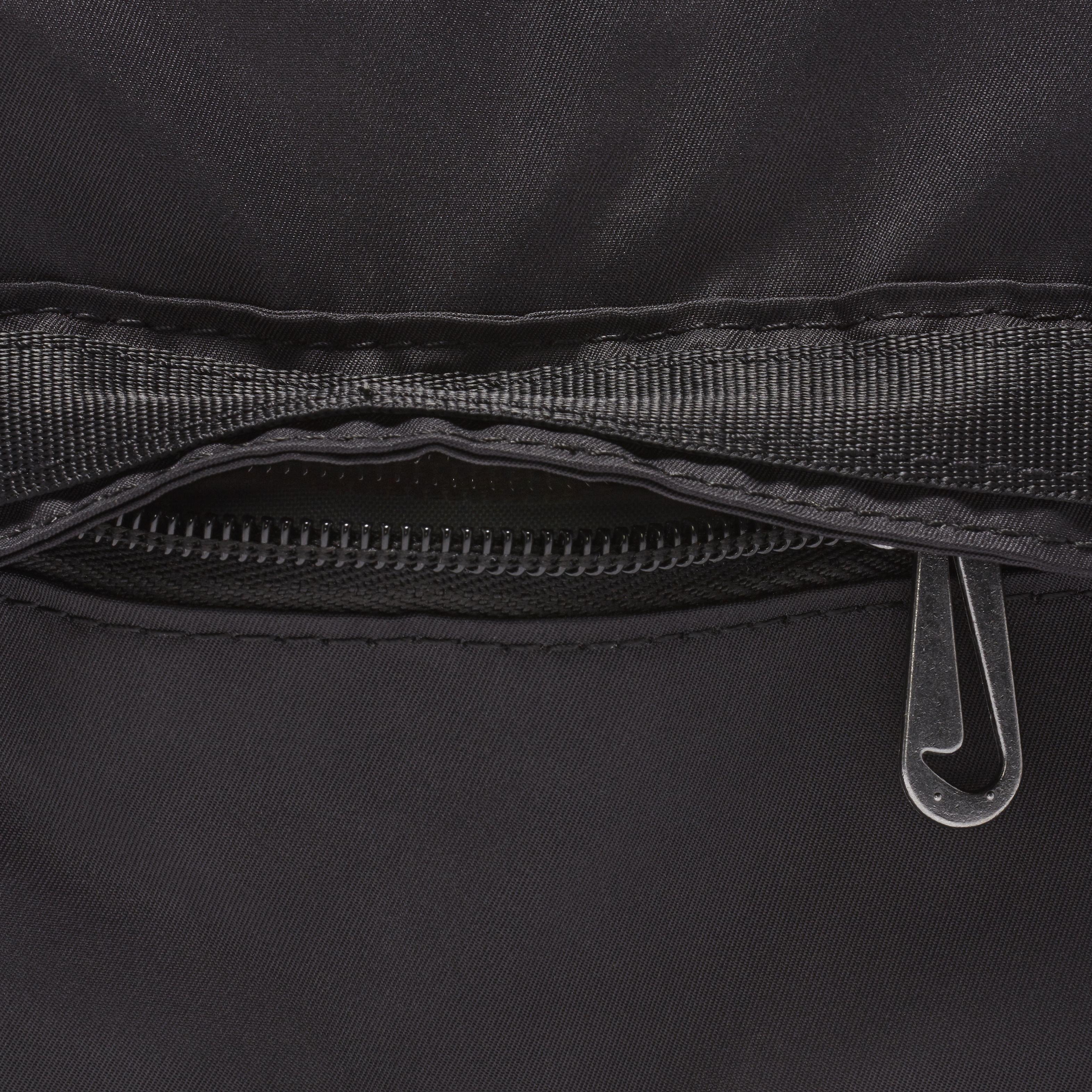 Nike Women's Sportswear Futura Luxe Crossbody Bag - Black - BLACK Thumbnail View 5