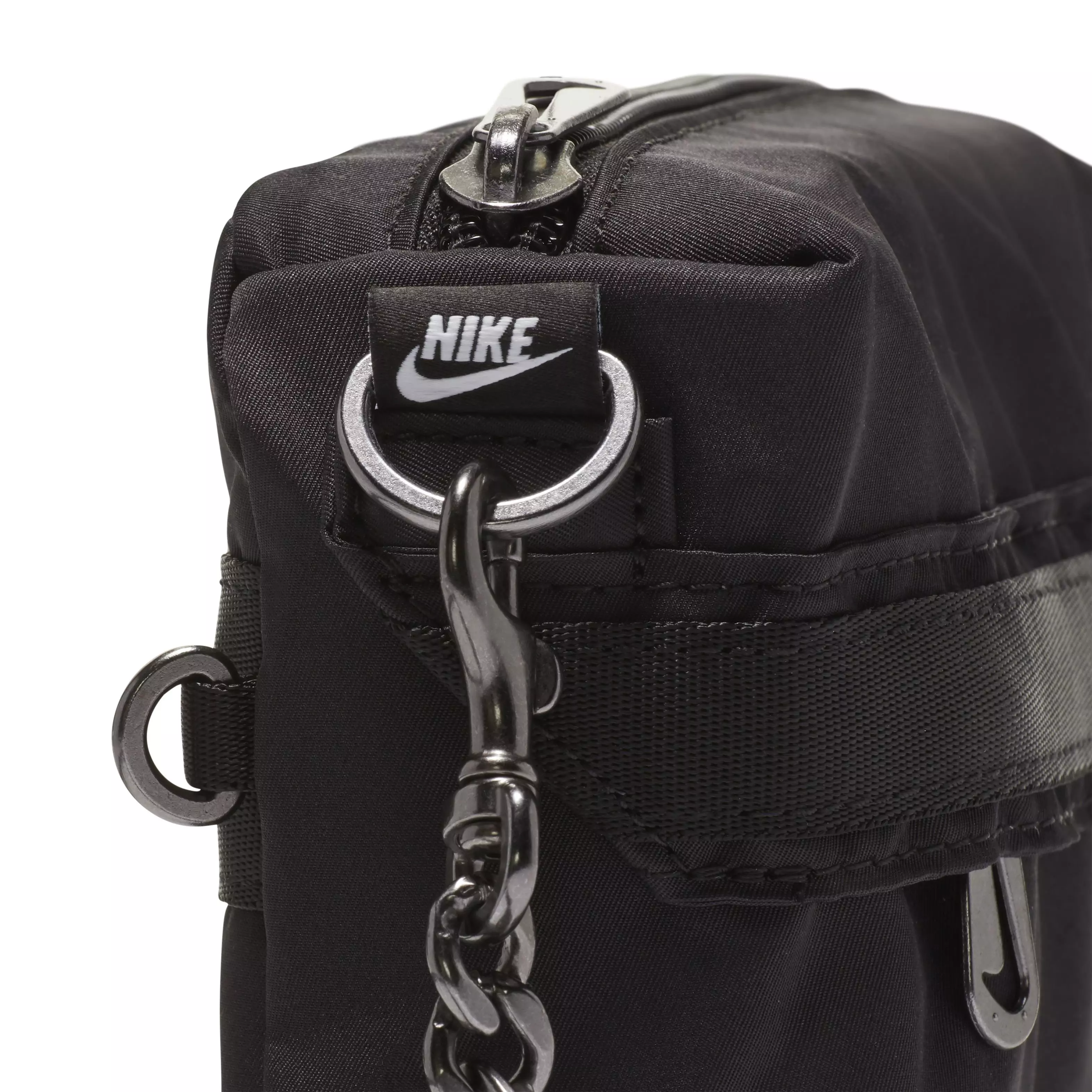 Nike Women's Sportswear Futura Luxe Crossbody Bag - Black - BLACK
