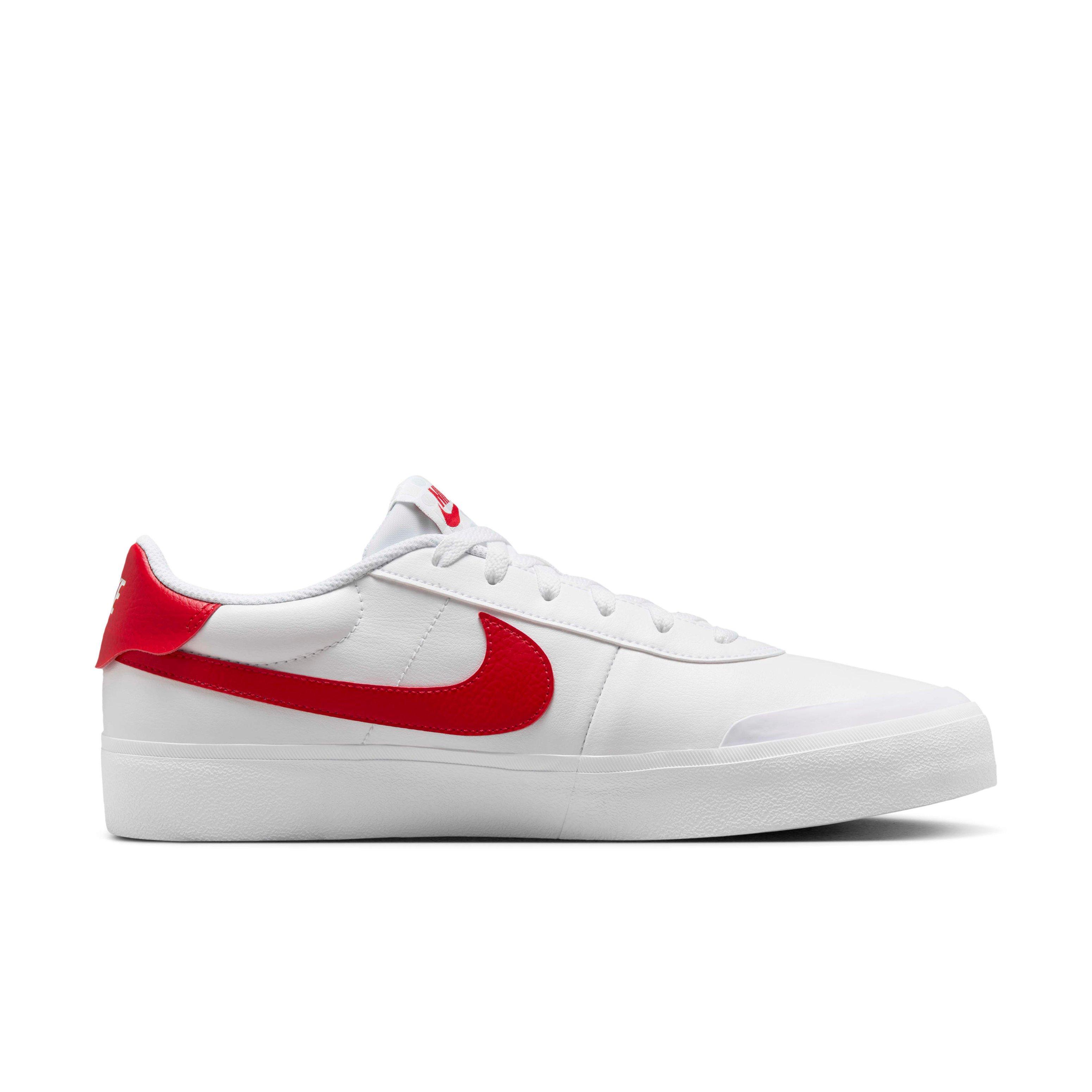 Nike Court Shot "White/Photon Dust/Wolf Grey/University Red" Men's Shoe - WHITE/DUST/GREY/RED Thumbnail View 1