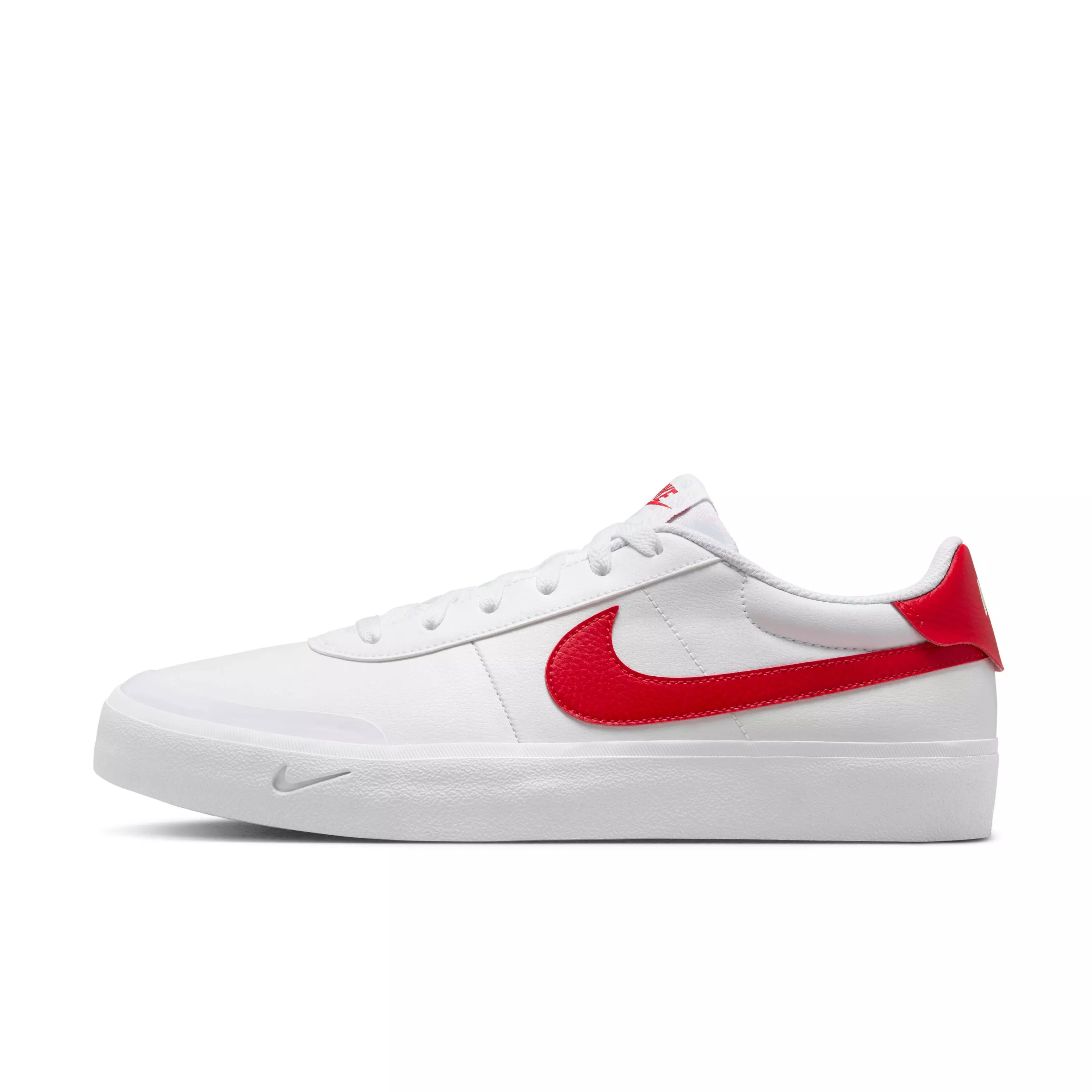 Nike Court Shot "White/Photon Dust/Wolf Grey/University Red" Men's Shoe - WHITE/DUST/GREY/RED
