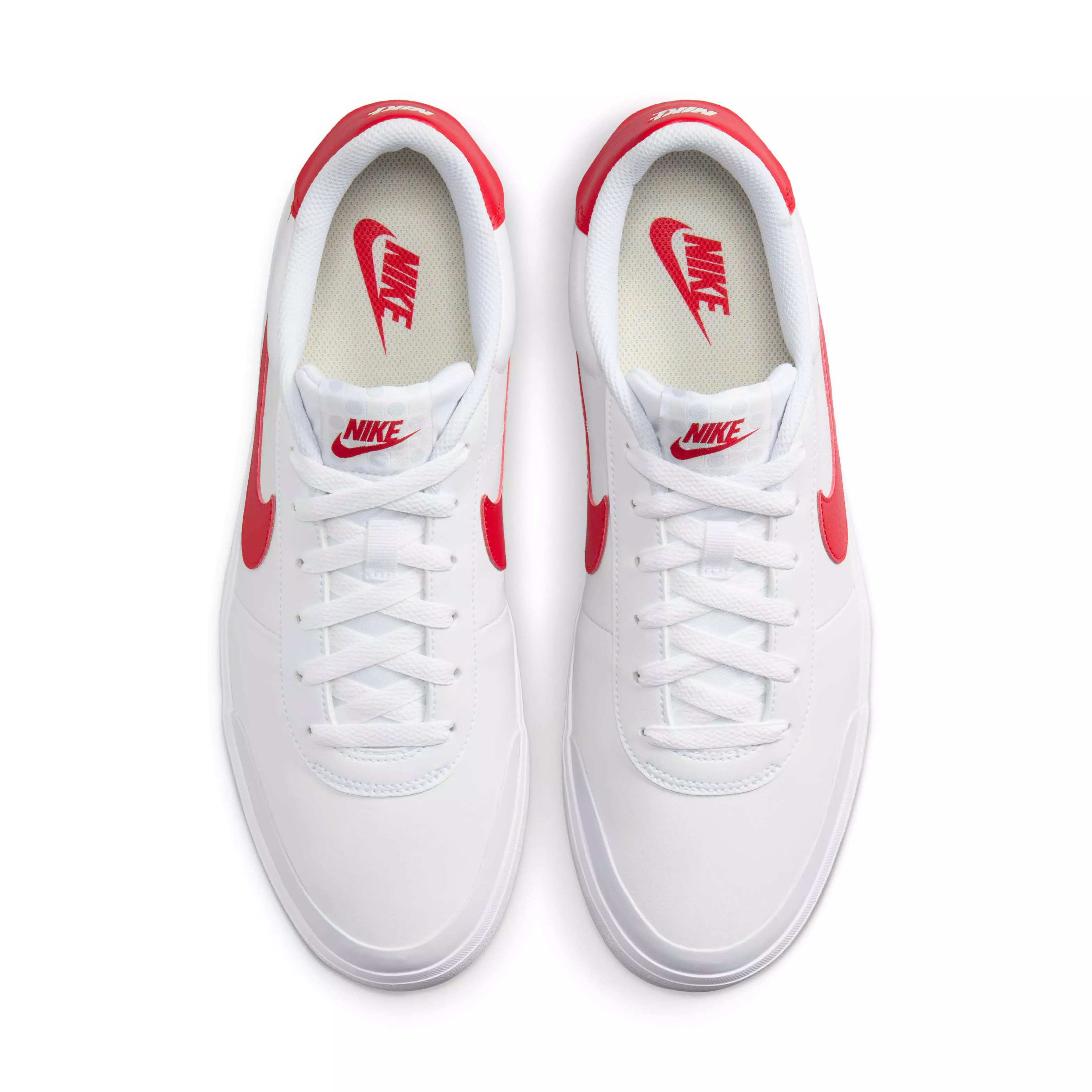 Nike Court Shot "White/Photon Dust/Wolf Grey/University Red" Men's Shoe - WHITE/DUST/GREY/RED