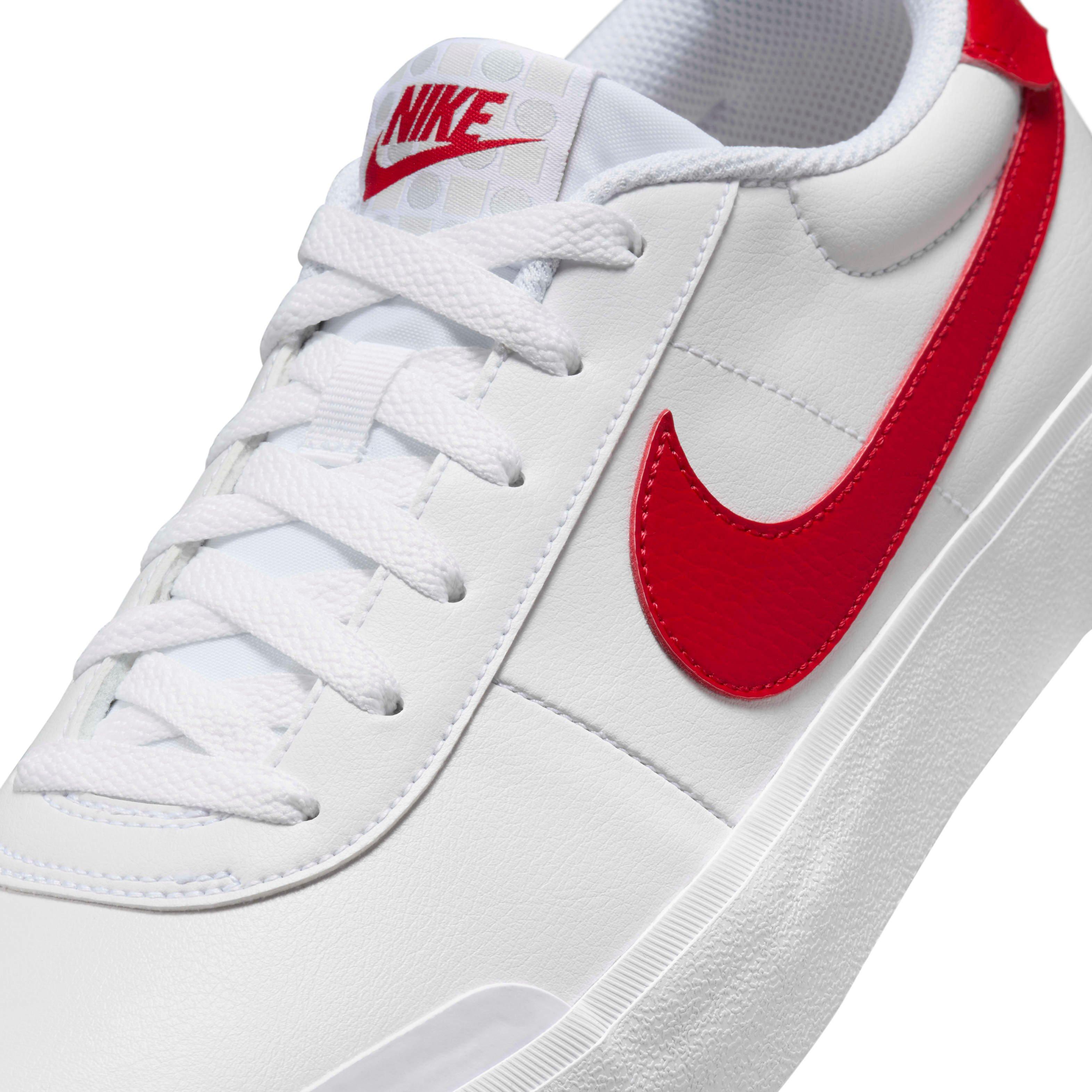 Nike Court Shot "White/Photon Dust/Wolf Grey/University Red" Men's Shoe - WHITE/DUST/GREY/RED Thumbnail View 7