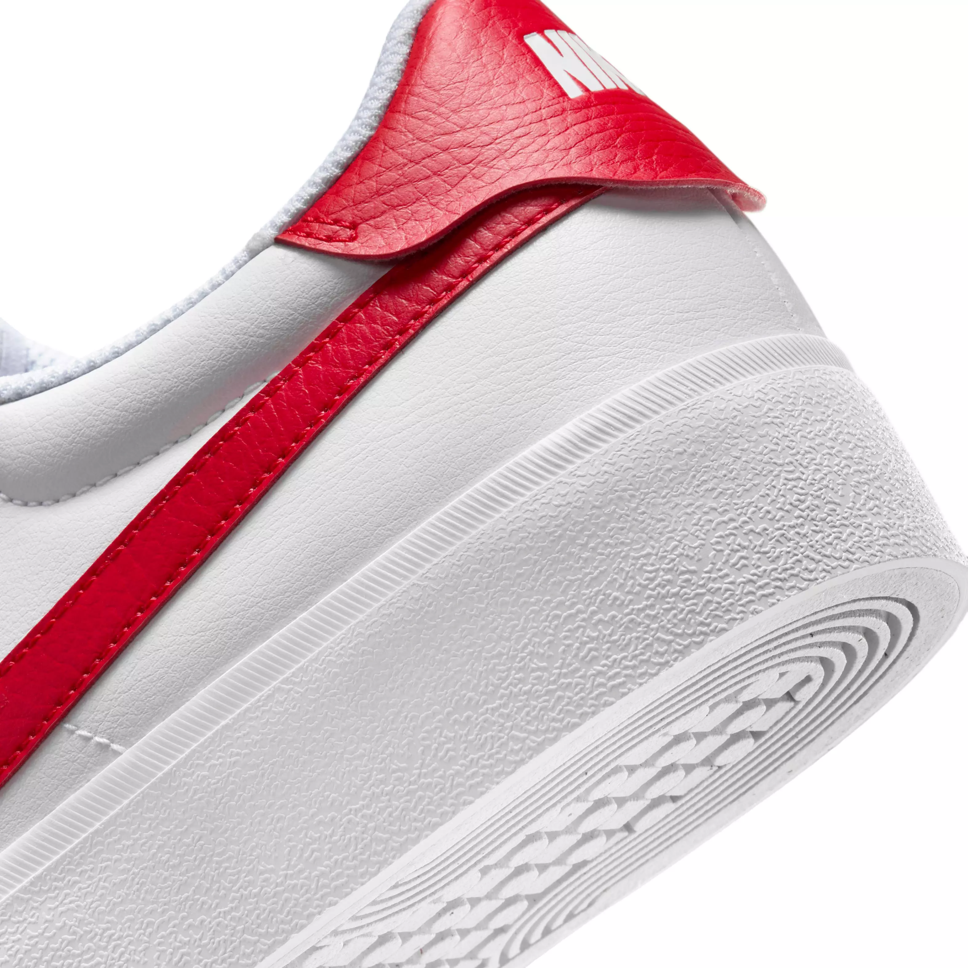 Nike Court Shot "White/Photon Dust/Wolf Grey/University Red" Men's Shoe - WHITE/DUST/GREY/RED