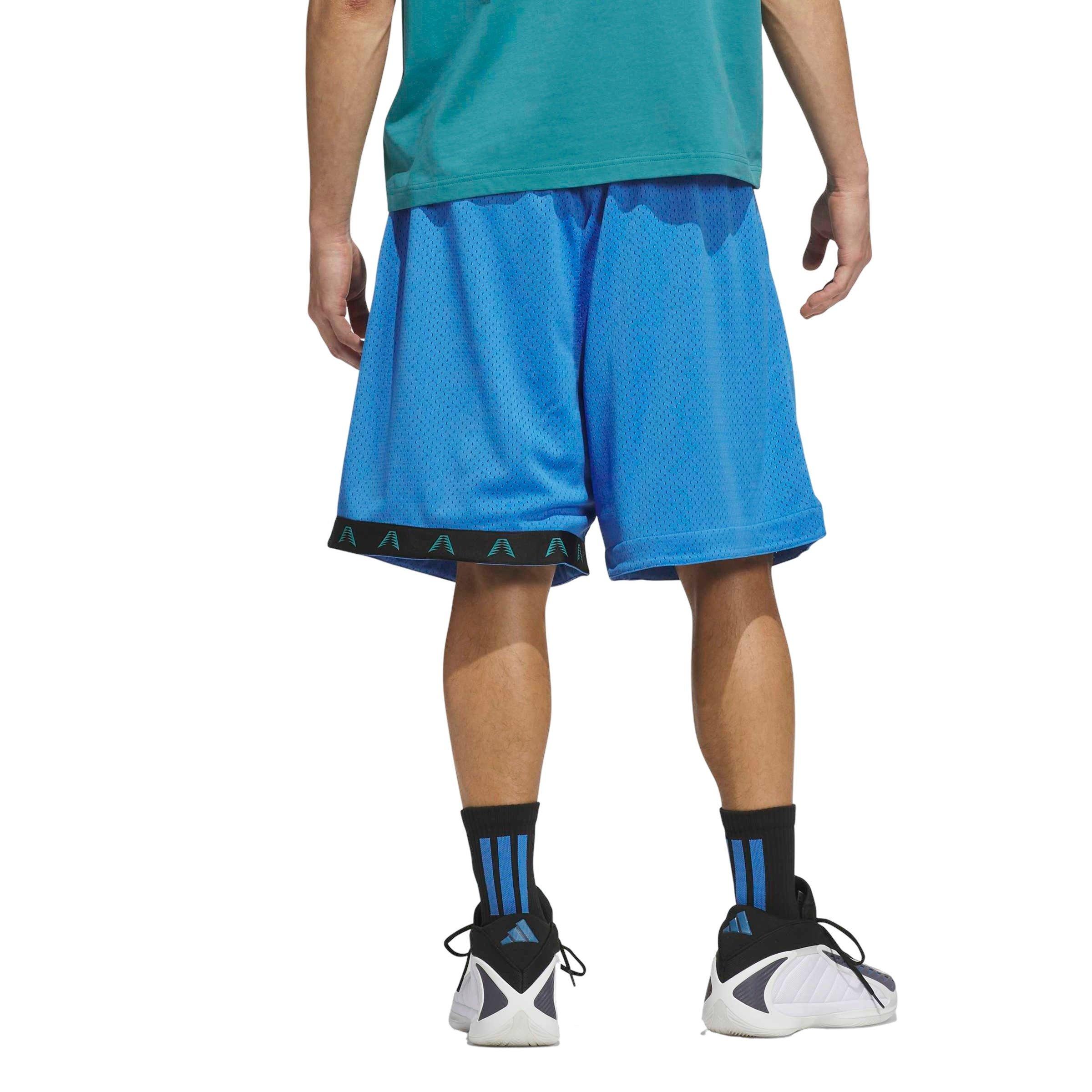 adidas Men's Anthony Edwards Foundation Basketball Short - Blue - BLUE