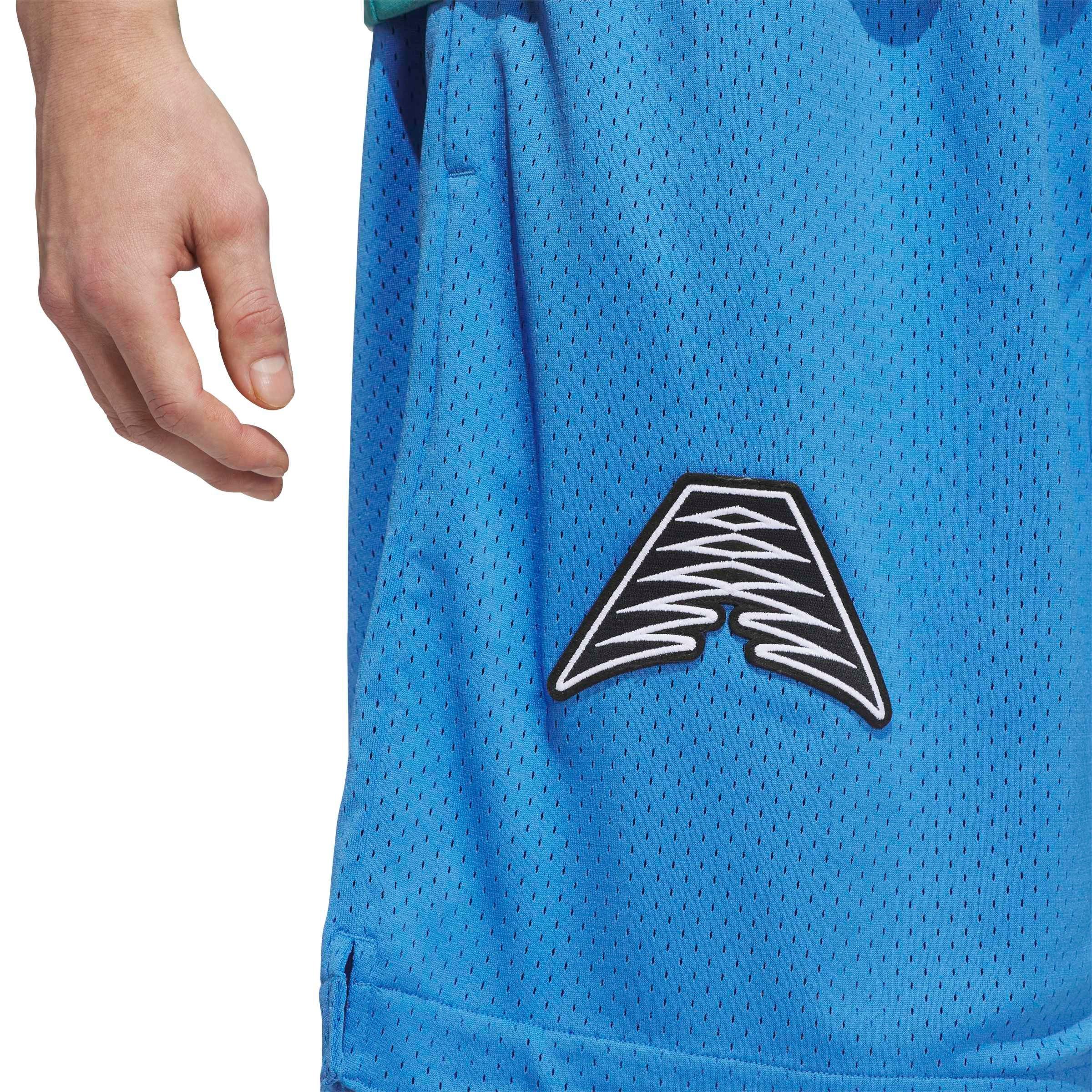 adidas Men's Anthony Edwards Foundation Basketball Short - Blue - BLUE