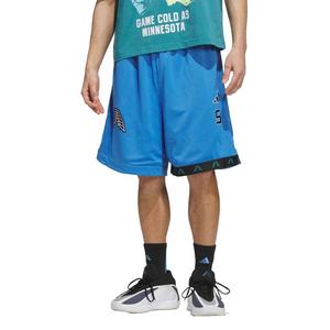 adidas Men's Anthony Edwards Foundation Basketball Short - Blue - BLUE