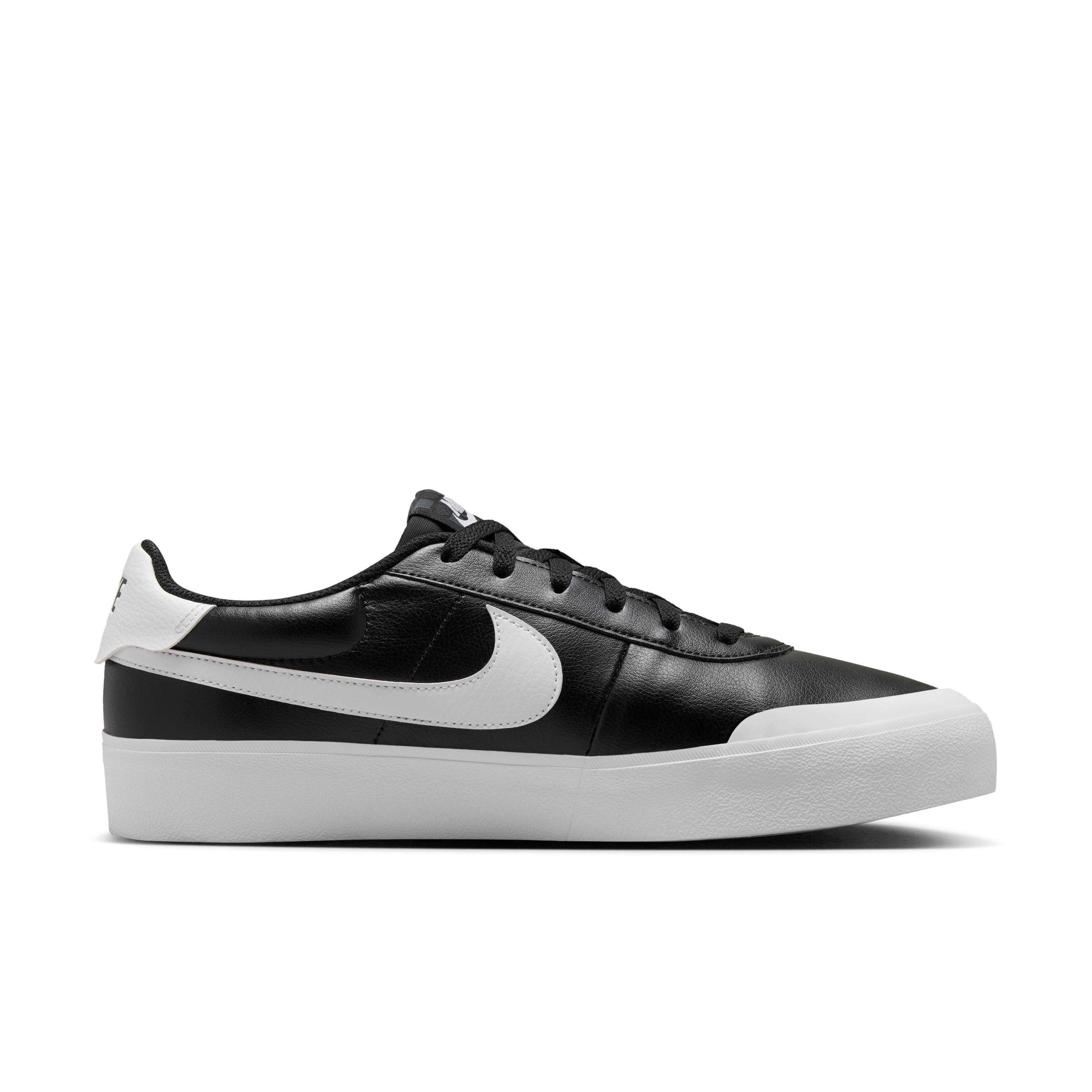 Nike Court Shot "Black/White" Men's Shoe - BLACK/WHITE Thumbnail View 1