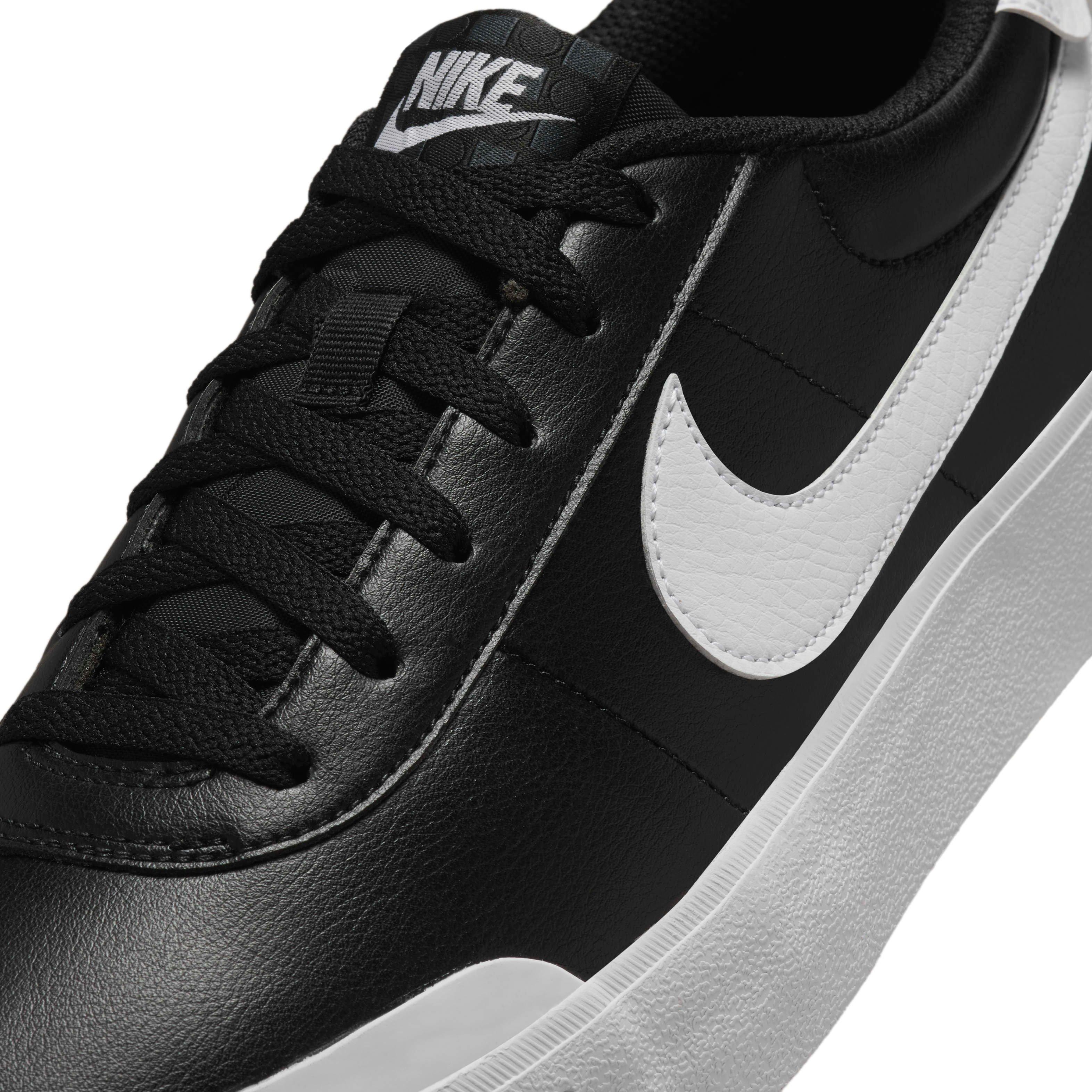 Nike Court Shot "Black/White" Men's Shoe - BLACK/WHITE Thumbnail View 7