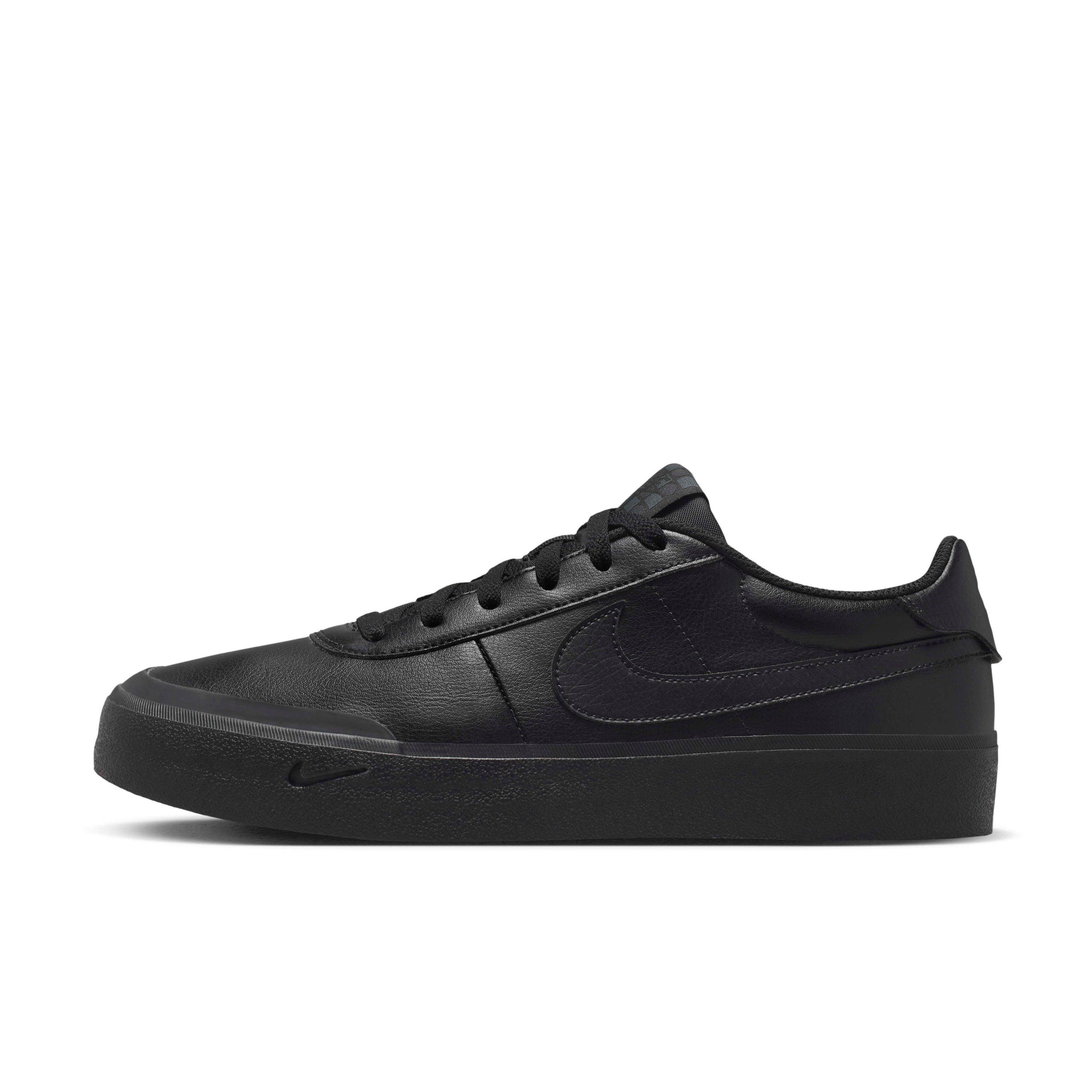 Nike Court Shot "Black/Black" Men's Shoe - BLACK/BLACK Thumbnail View 2