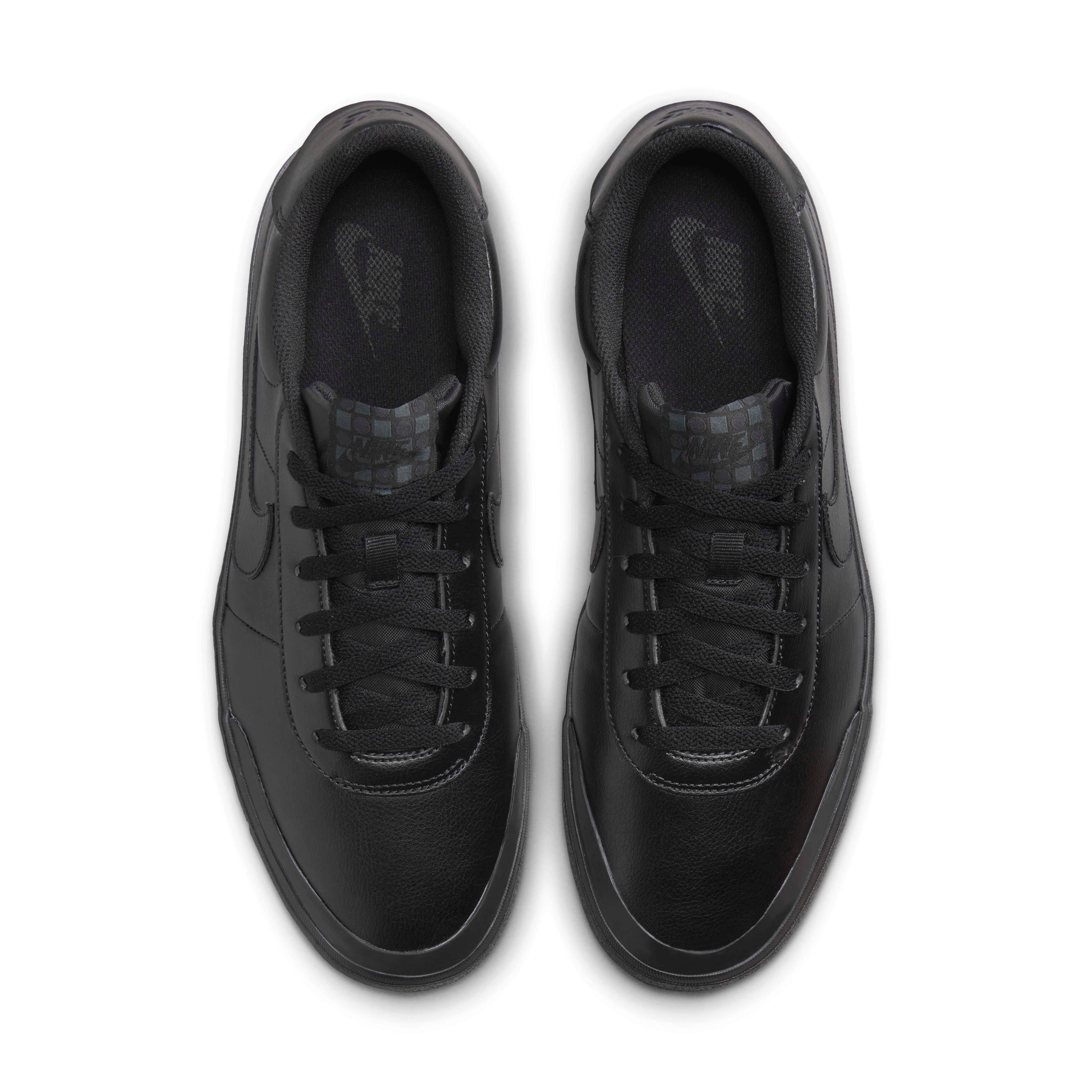 Nike Court Shot "Black/Black" Men's Shoe - BLACK/BLACK Thumbnail View 4