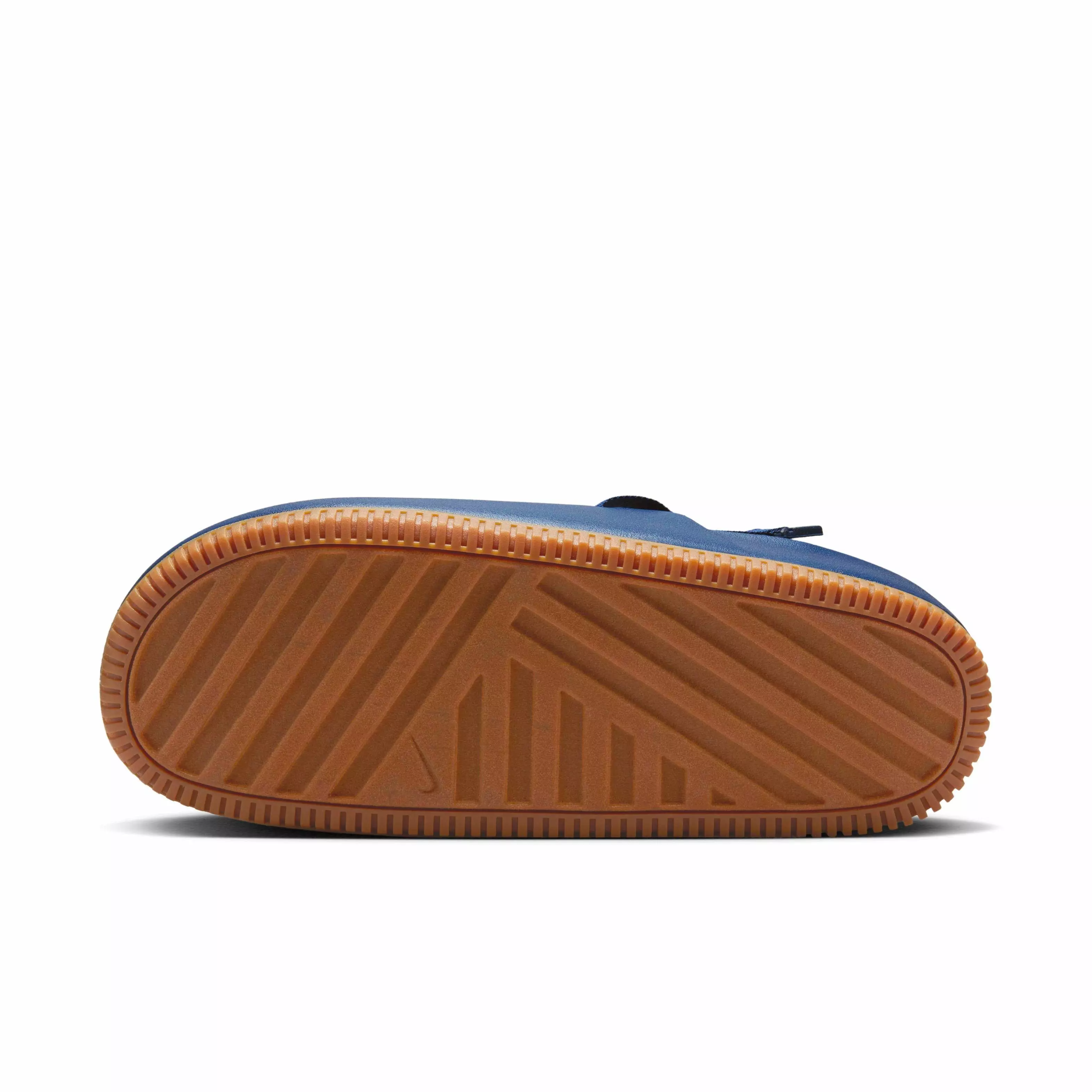 Nike Calm "Navy/Gum Medium Brown/Navy" Men's Mule - NAVY/MD BROWN/NAVY