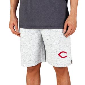 College Concepts Men's Cincinnati Reds Throttle Shorts - White/Charcoal