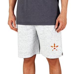 College Concepts Men's Houston Astros Throttle Shorts - White/Charcoal