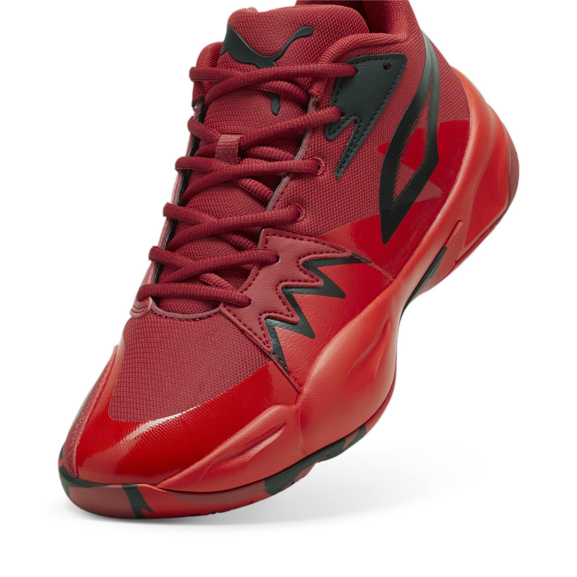 PUMA Genetics "Club Red/For All Time Red" Men's Basketball Shoe - RED/RED Thumbnail View 5