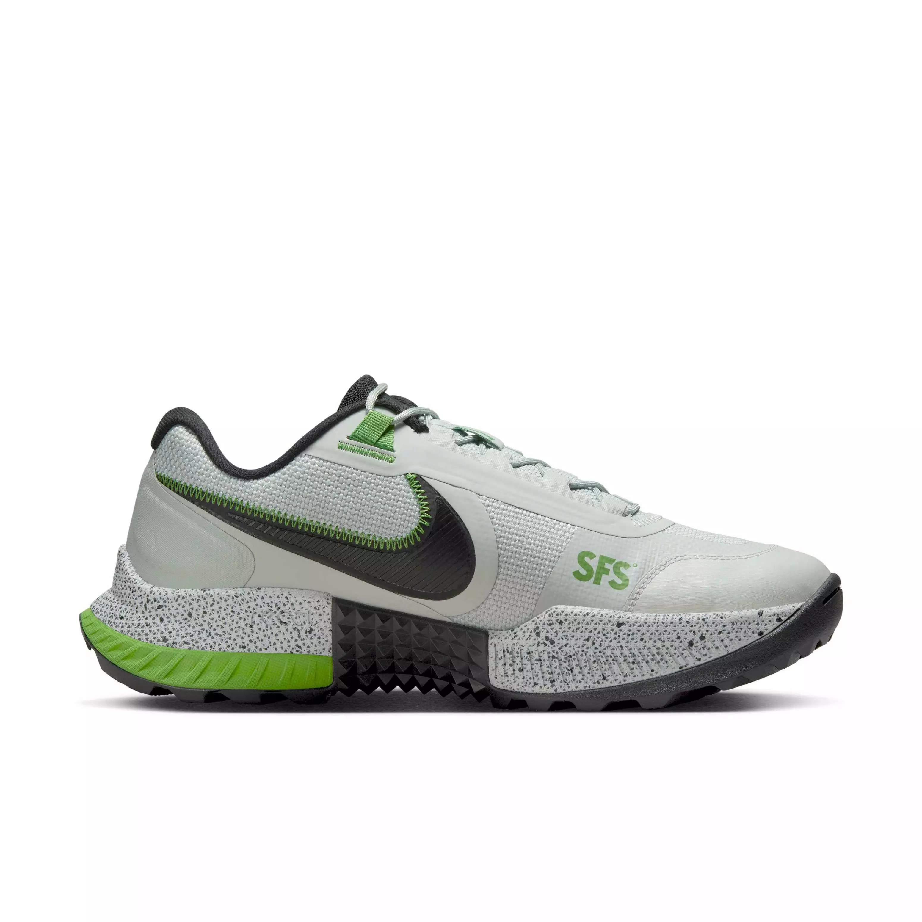 Nike React SFB Carbon Low "Light Silver/Chlorophyll/Chlorophyll/Black" Men's Boot - LT SILVER/CHLOROPHYLL/CHLOROPHYLL/BLACK