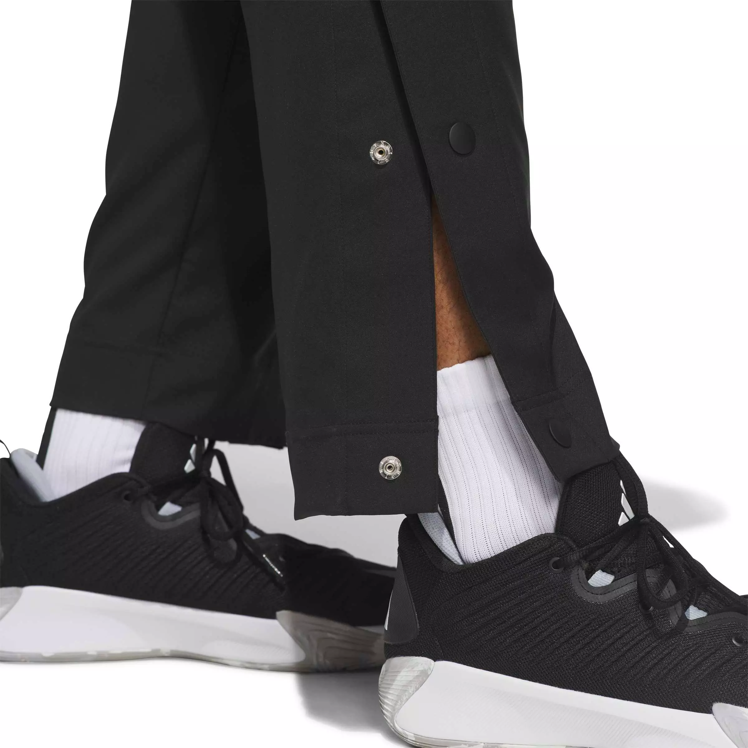 adidas Men's Crazy Lite Basketball Pants - Black/Lemon - BLACK/LEMON