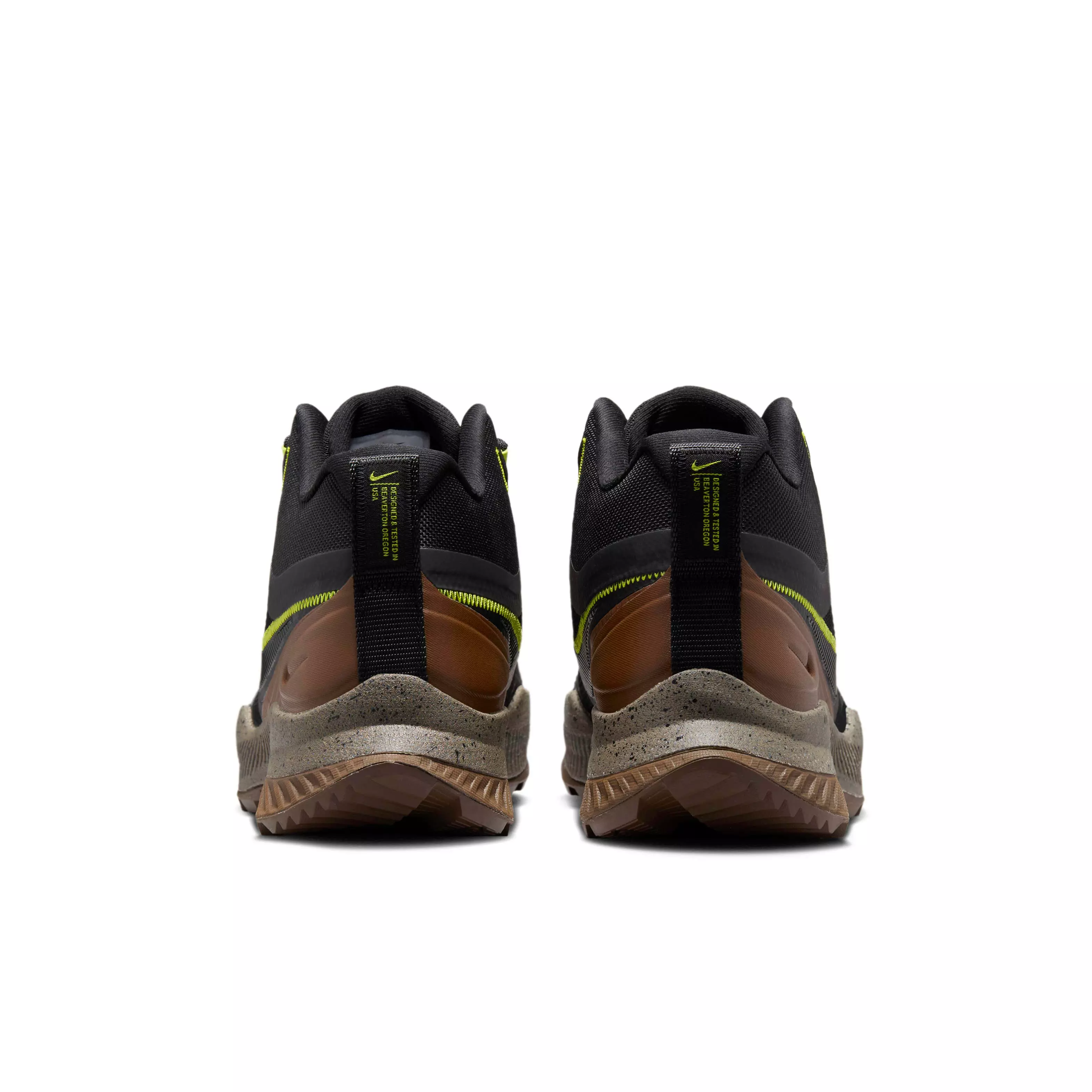 Nike React SFB Carbon "Black/Cacao Wow/Chlorophyll/Bright Cactus" Men's Boot - BLACK/CACAO/CHLOROPHYLL/CACTUS