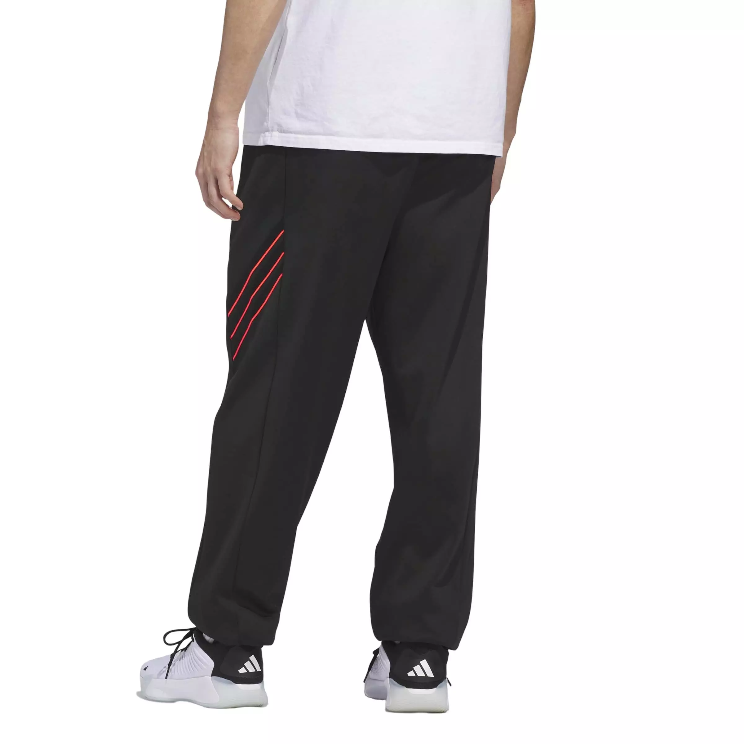 adidas Men's Crazy Warm Fleece Pants - Black - BLACK
