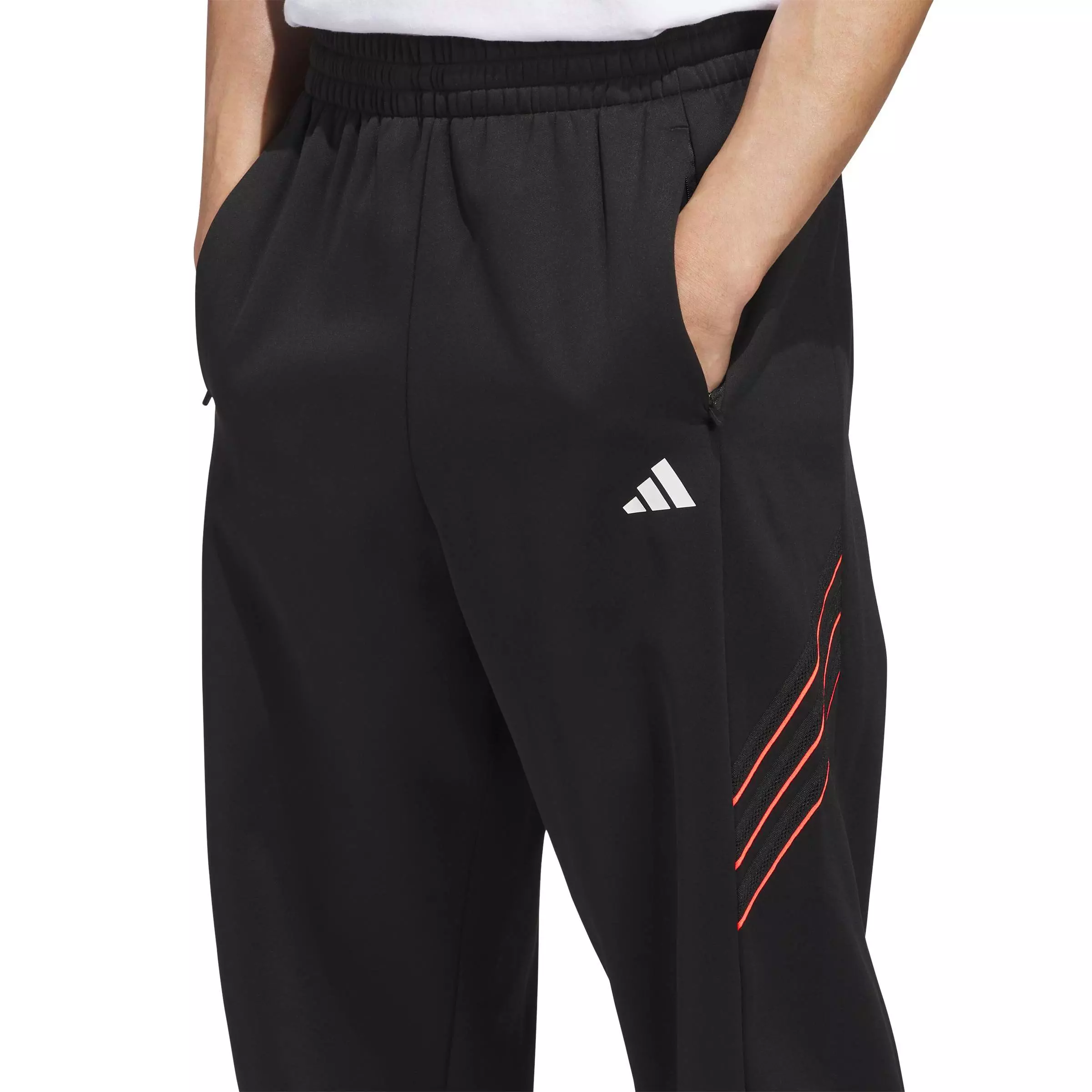 adidas Men's Crazy Warm Fleece Pants - Black - BLACK