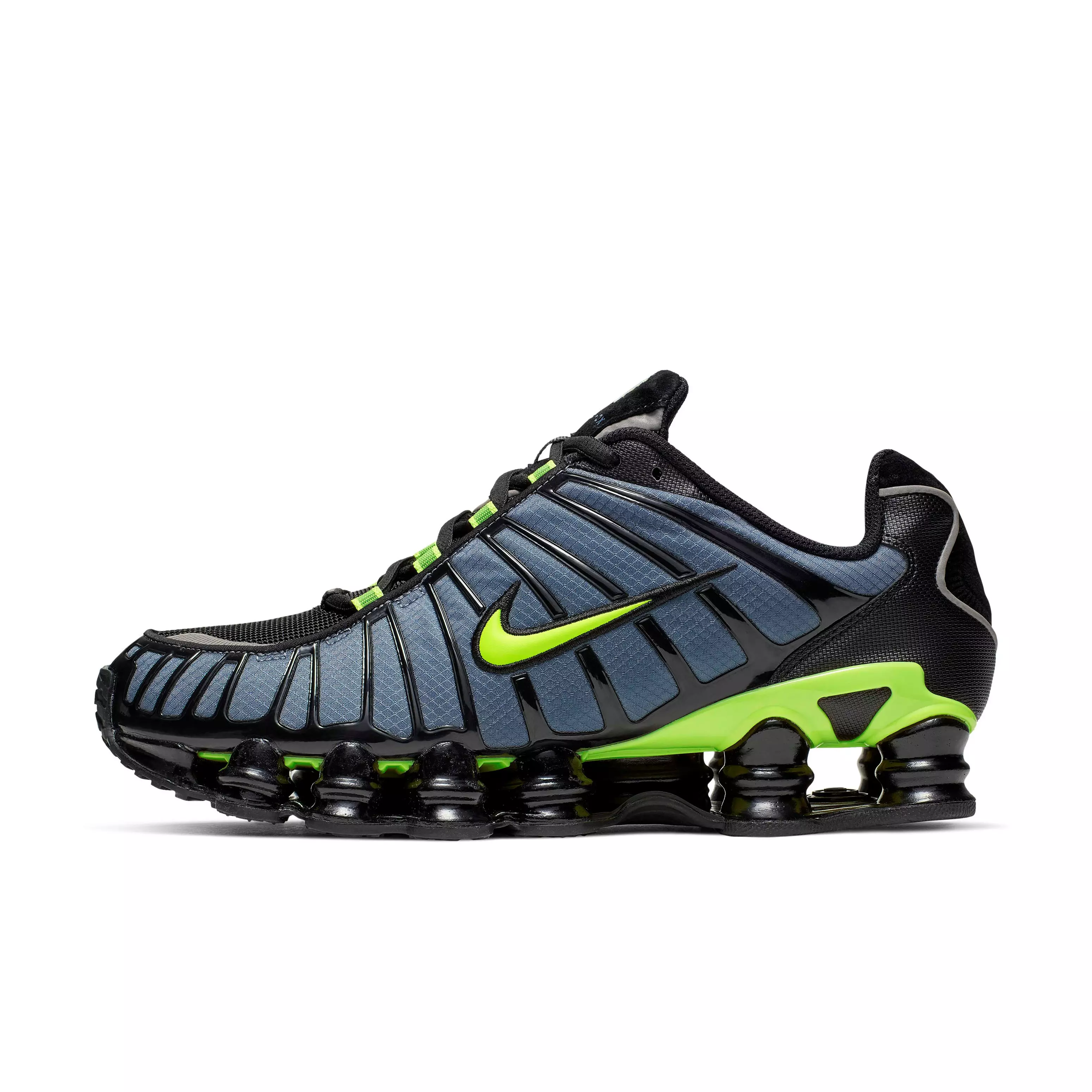 Nike Shox TL "Thunderstorm/Black/Volt" Men's Shoe - THUNDERSTORM/BLACK/VOLT