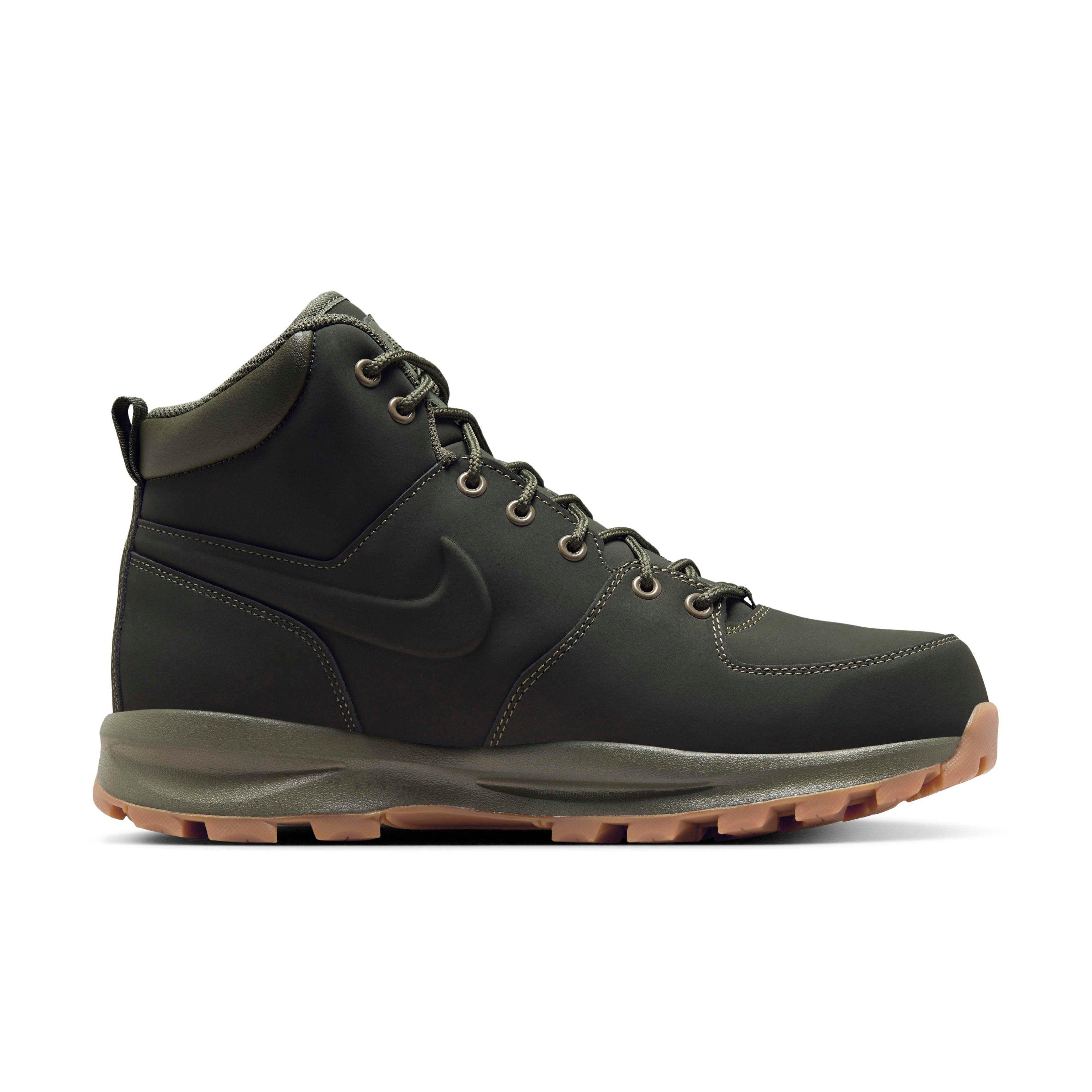 Nike Manoa Leather "Sequoia/Cargo Khaki/Olive Khaki/Sequoia" Men's Boot - SEQUOIA/KHAKI/KHAKI/SEQUOIA