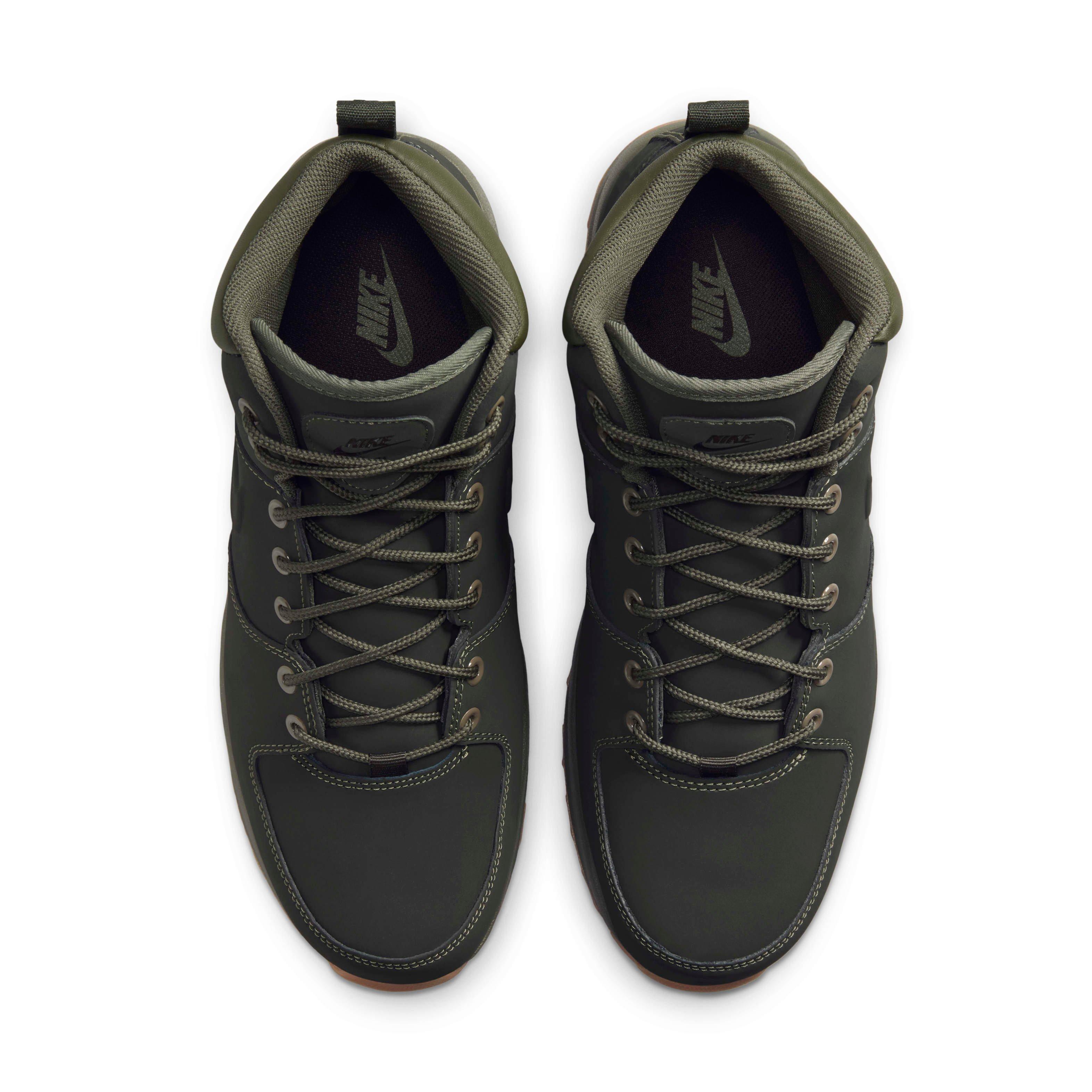 Nike Manoa Leather "Sequoia/Cargo Khaki/Olive Khaki/Sequoia" Men's Boot - SEQUOIA/KHAKI/KHAKI/SEQUOIA Thumbnail View 4