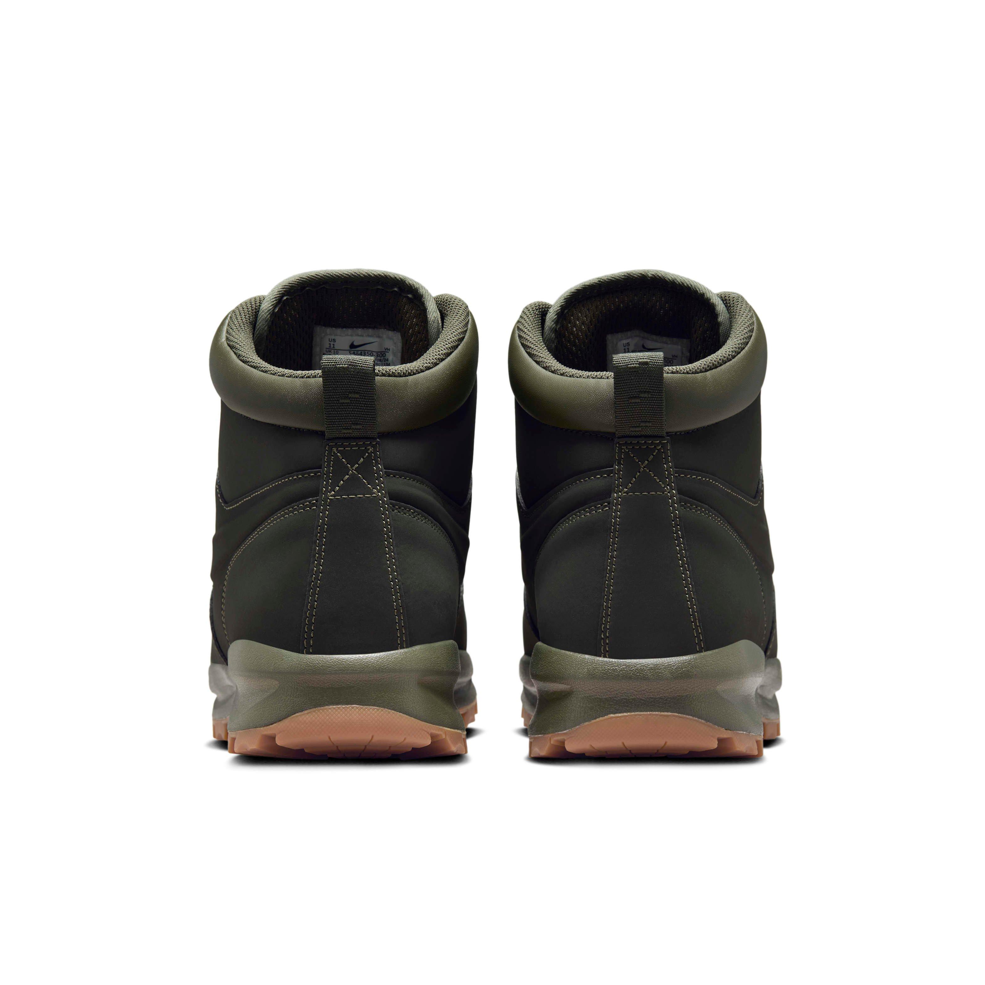 Nike Manoa Leather "Sequoia/Cargo Khaki/Olive Khaki/Sequoia" Men's Boot - SEQUOIA/KHAKI/KHAKI/SEQUOIA Thumbnail View 5