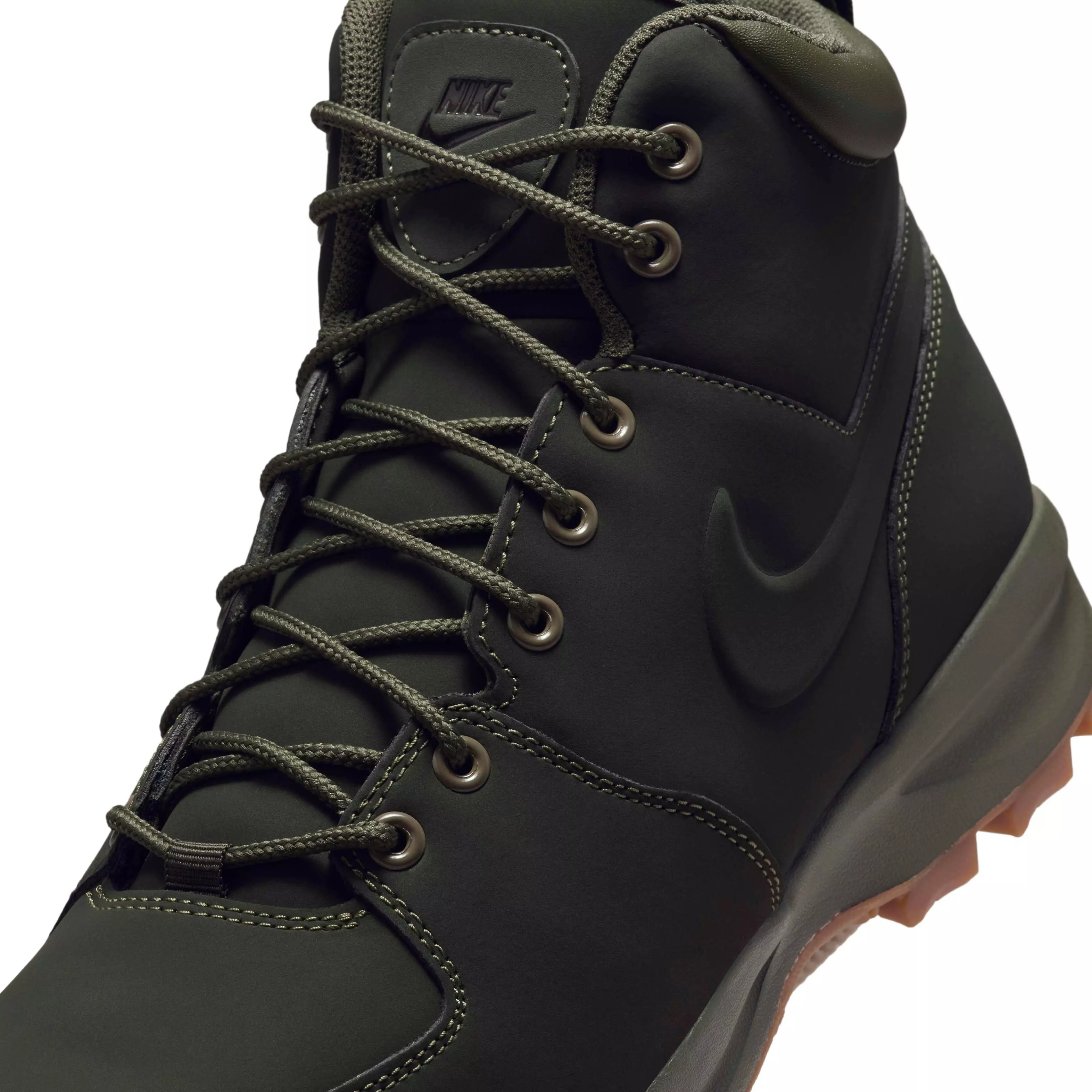 Nike Manoa Leather "Sequoia/Cargo Khaki/Olive Khaki/Sequoia" Men's Boot - SEQUOIA/KHAKI/KHAKI/SEQUOIA