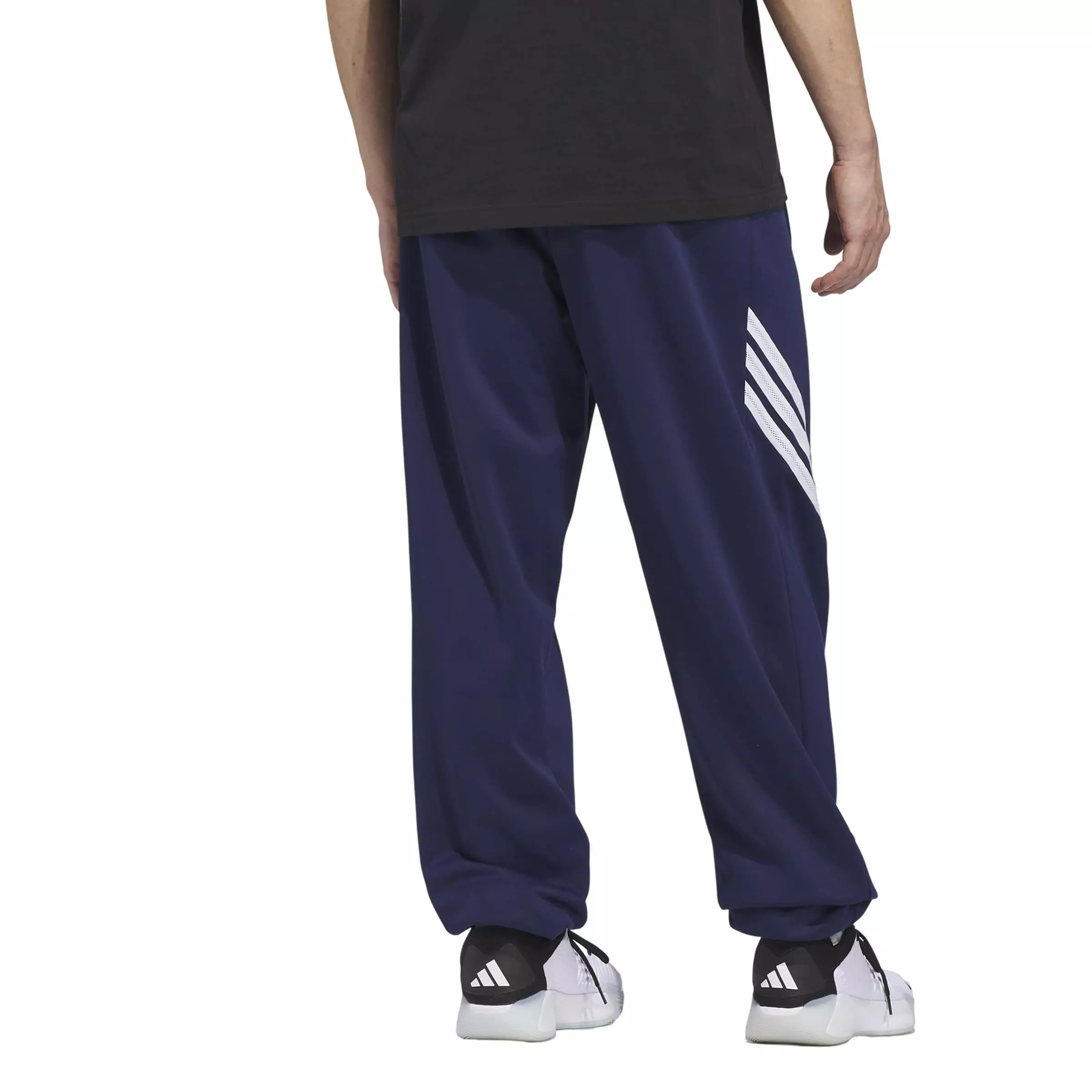 adidas Men's Crazy Warm Fleece Pants - Navy - NAVY