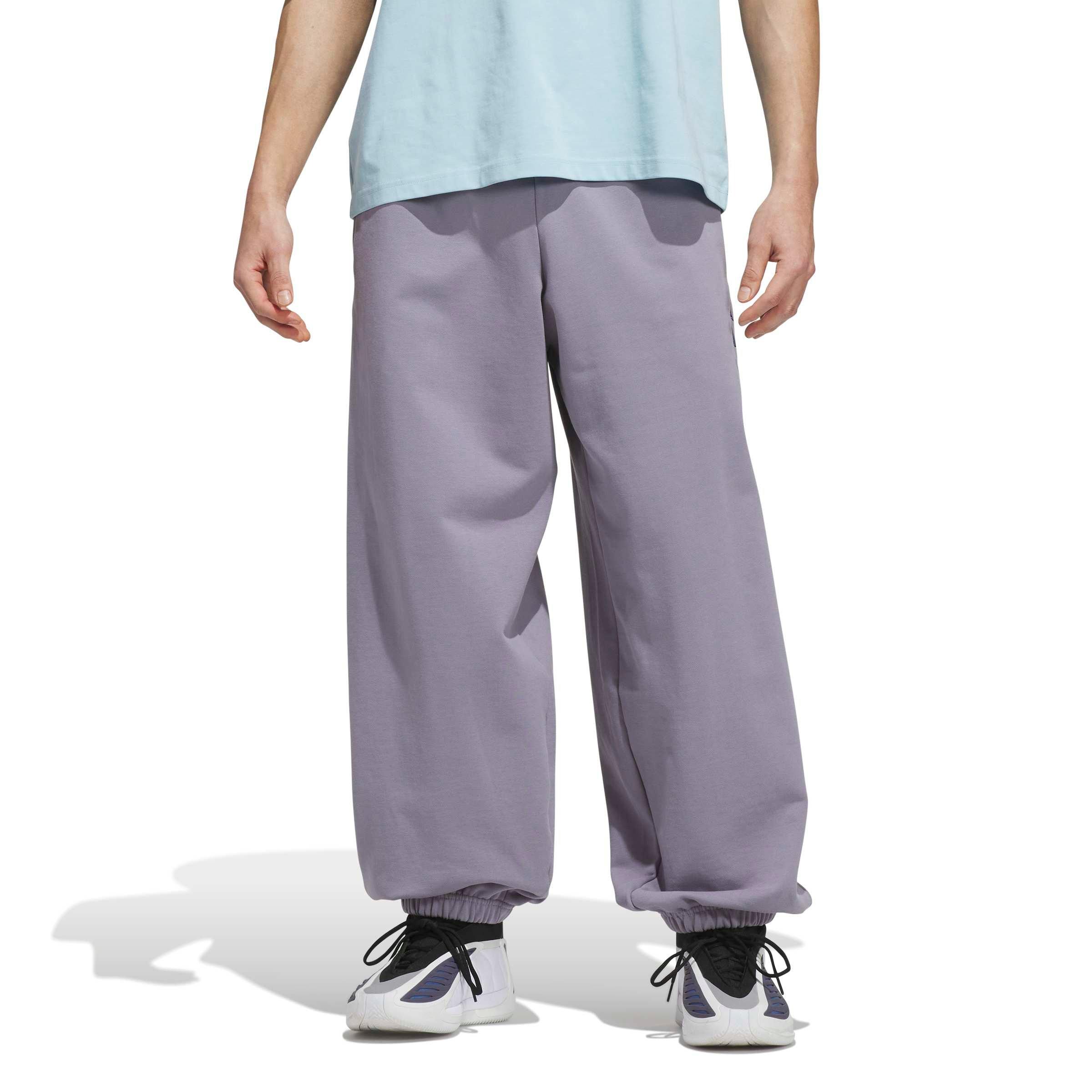 adidas Men's Anthony Edwards Foundation Track Pants - Slate Purple - SLATE PURPLE