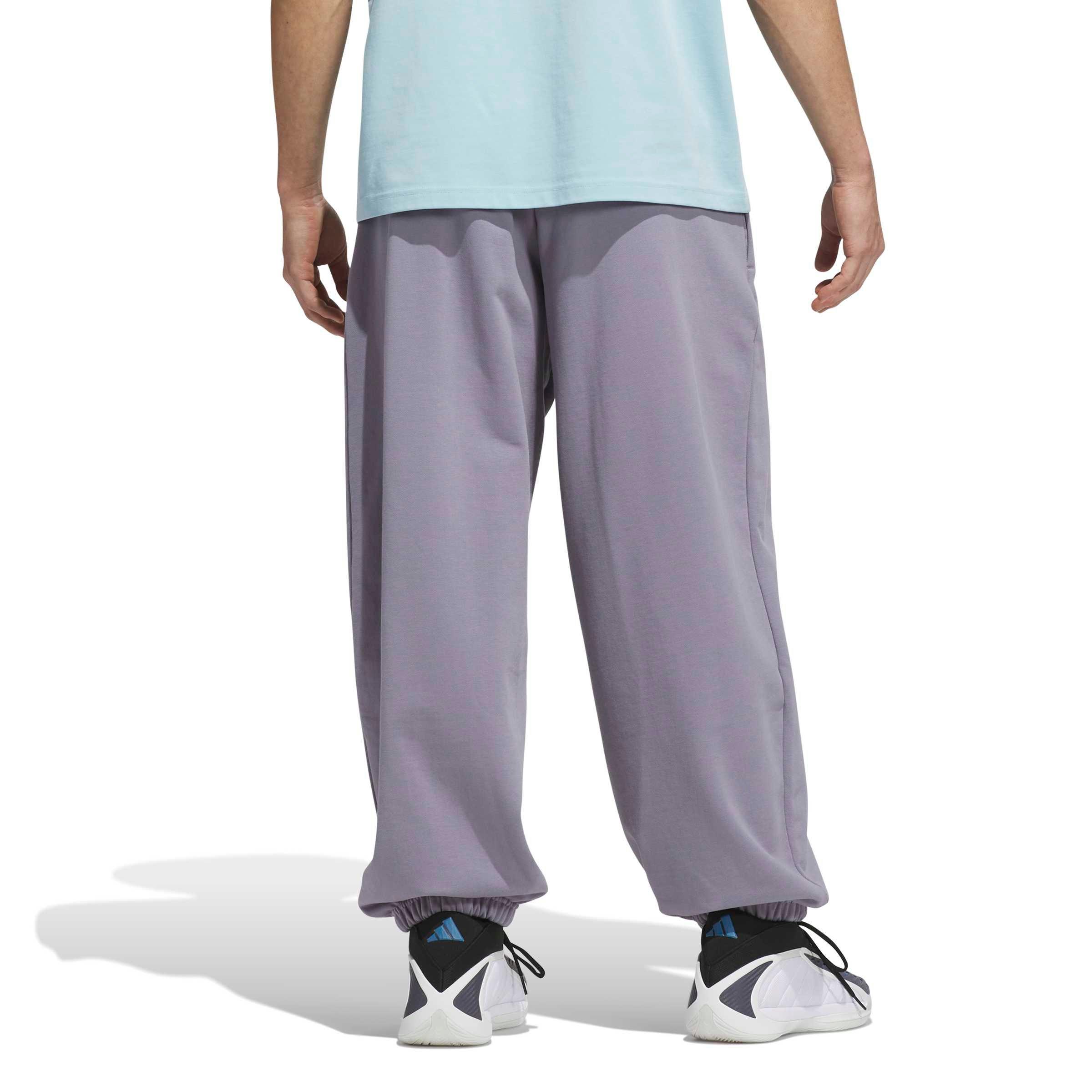 adidas Men's Anthony Edwards Foundation Track Pants - Slate Purple - SLATE PURPLE