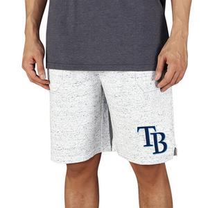 College Concepts Men's Tampa Bay Rays Throttle Shorts - White/Charcoal