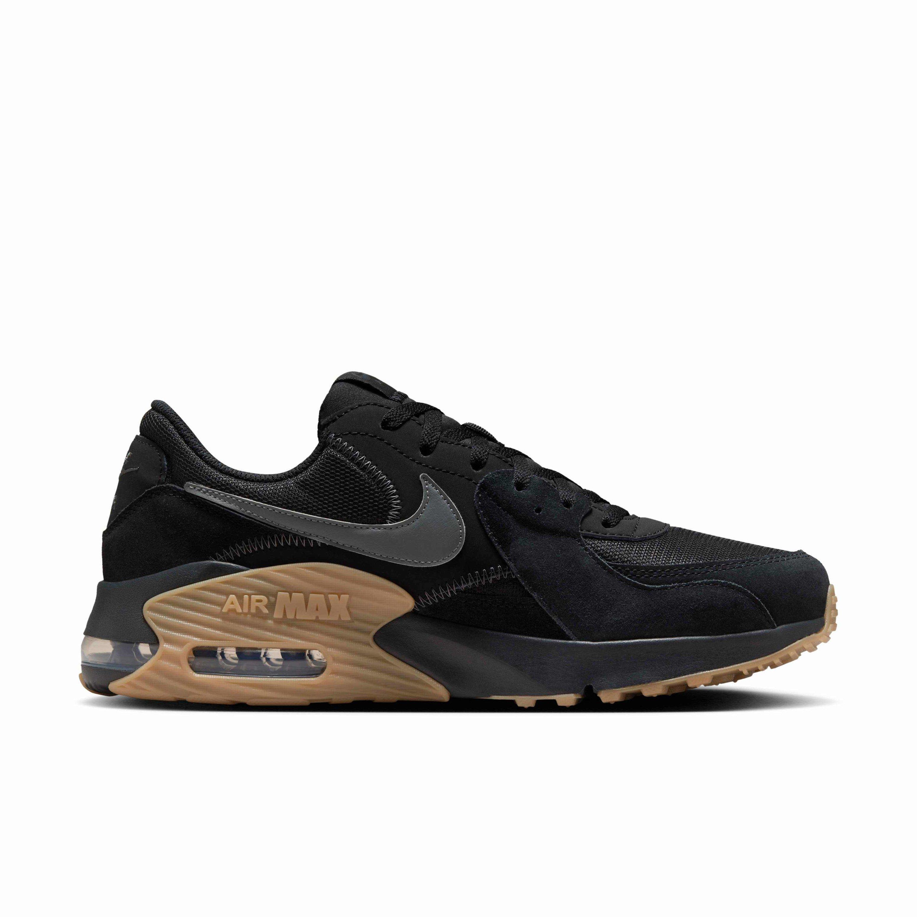 Nike Air Max Excee "Black/Gum Light Brown/Anthracite" Men's Shoe - BLACK/LT BROWN/ANTHRACITE